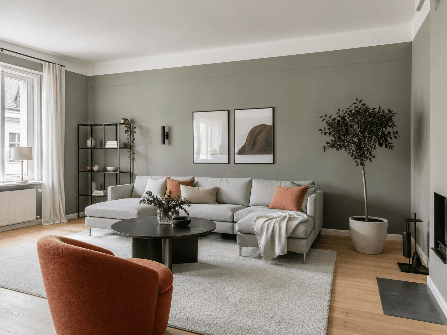 white wooden house between trees