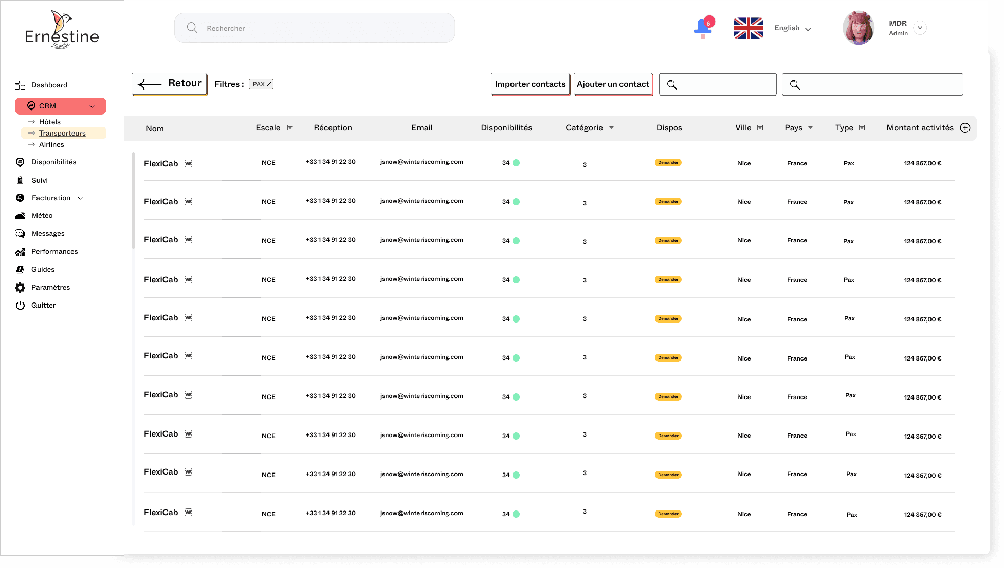 ernestine web app 13