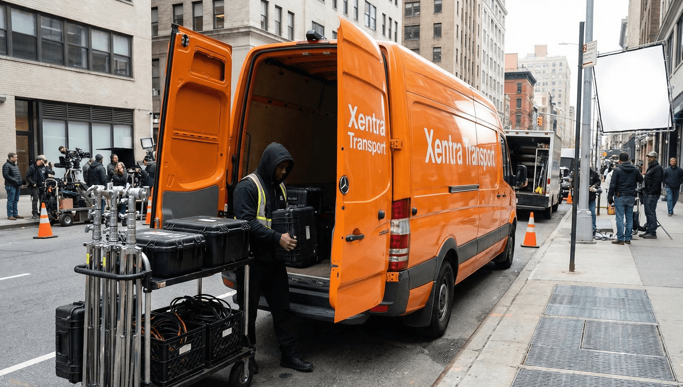 production equipment delivery services