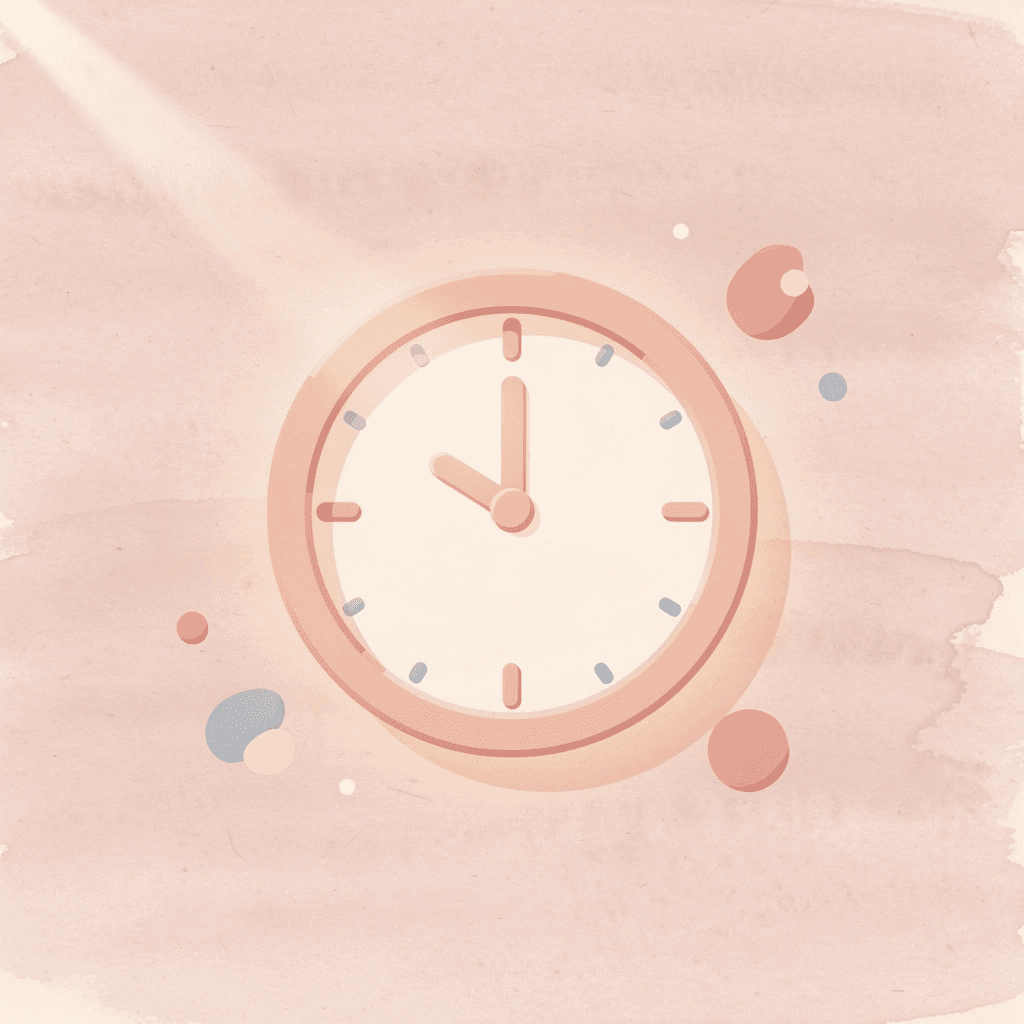  Clock icon representing time efficiency and focused preparation