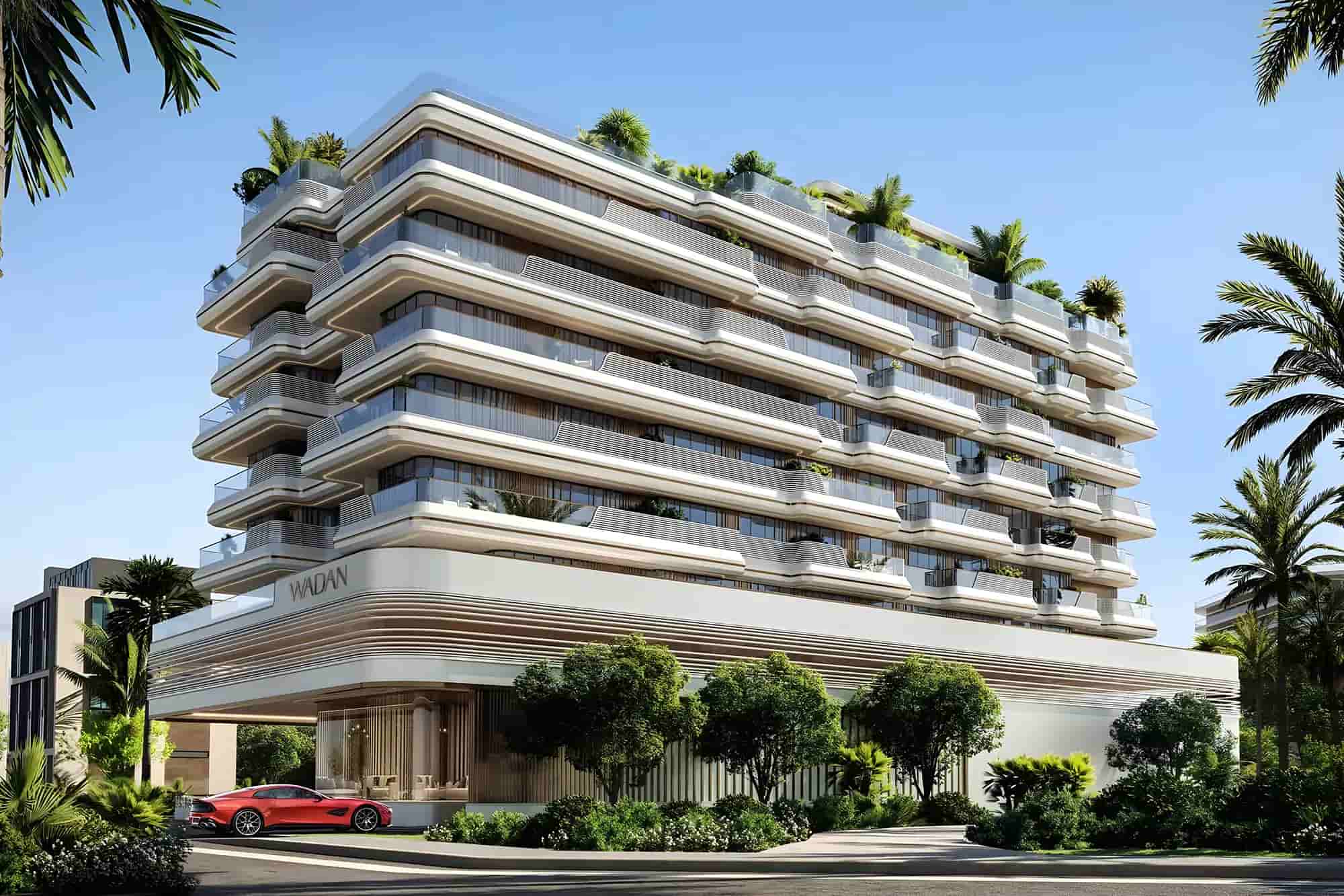  Wadan, an apartment building exemplifying modern architectural design principles.