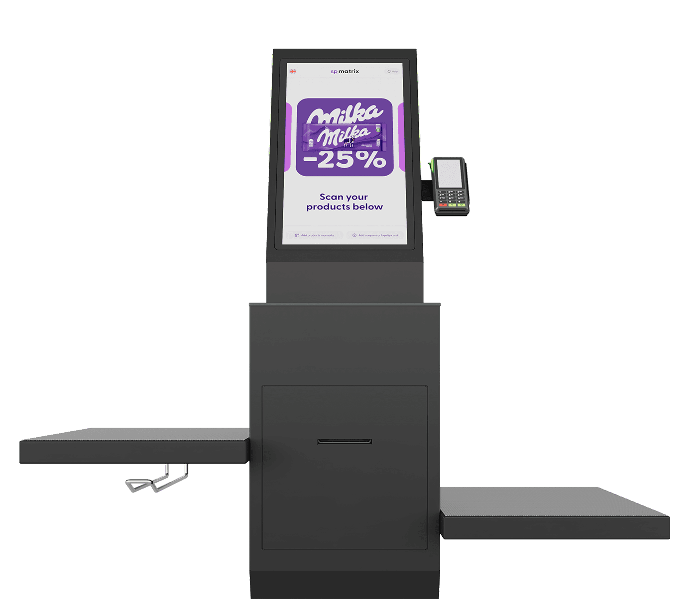 shopreme self checkout kiosk matrix