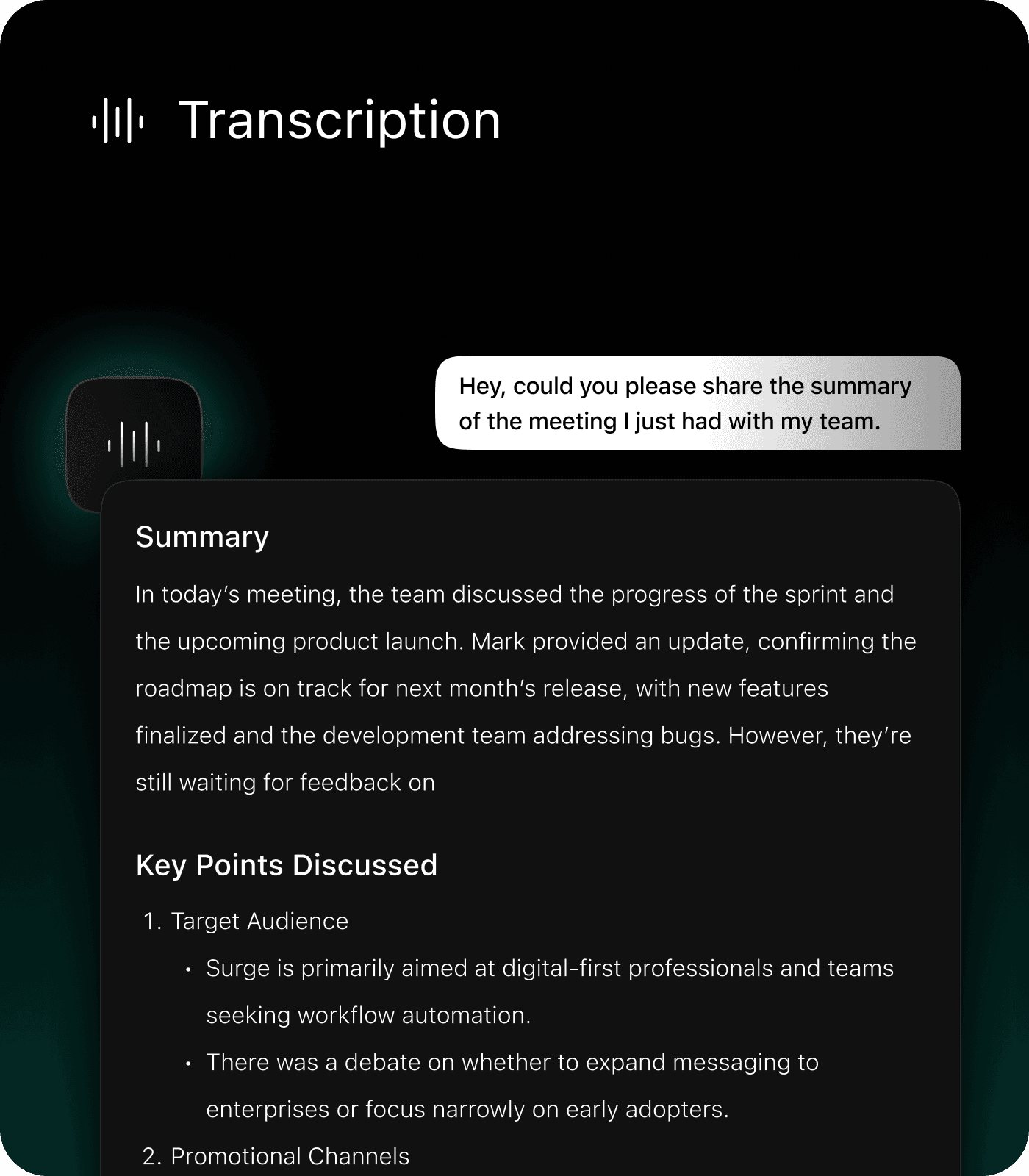 Transcription
