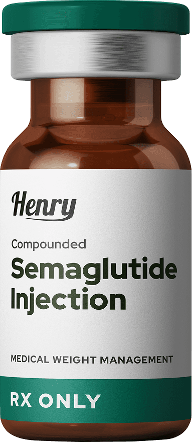 Compounded Semaglutide injection vial