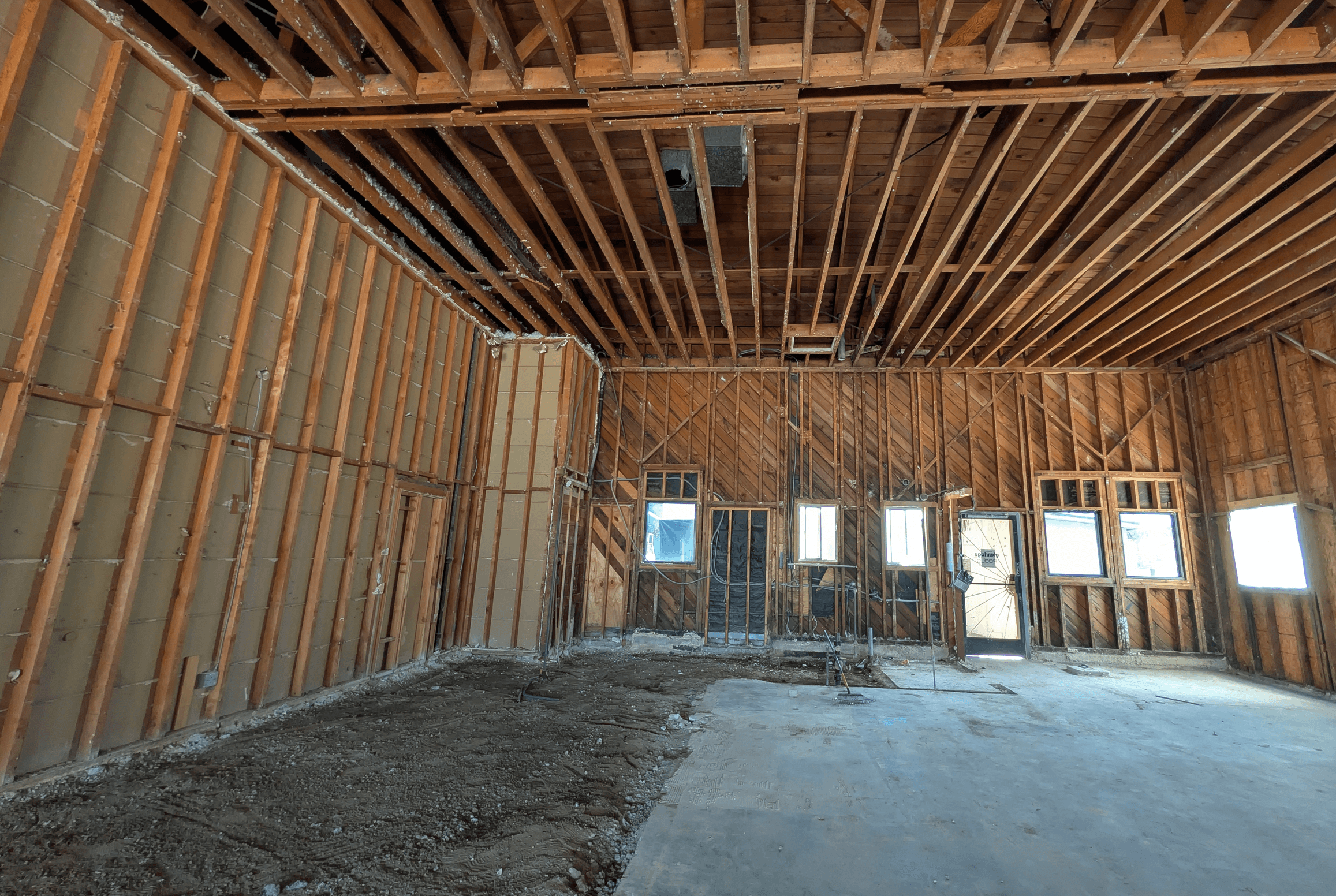 Office and retail interior demolition in Southern California