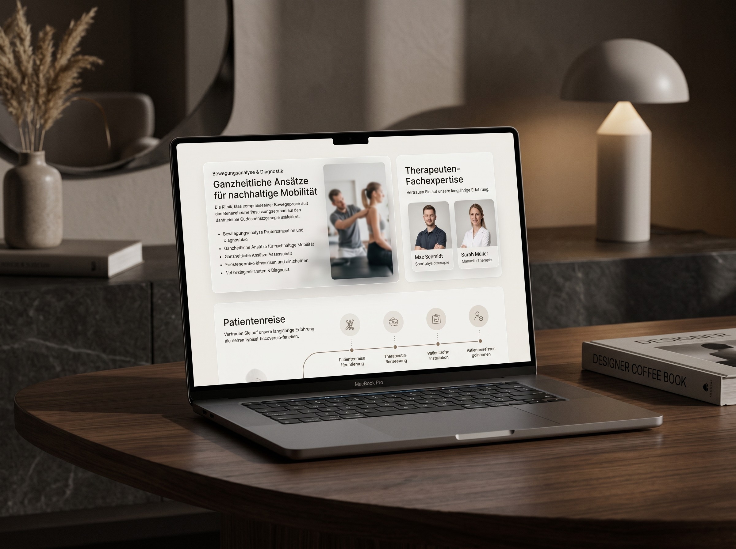 Professionelle Website für Physiotherapiepraxis im Rhein-Neckar Raum