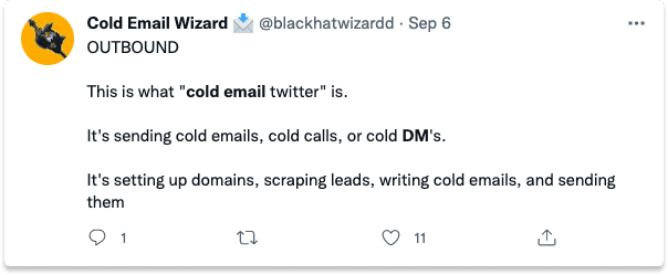 Social Selling Examples Sending DM | Breakcold