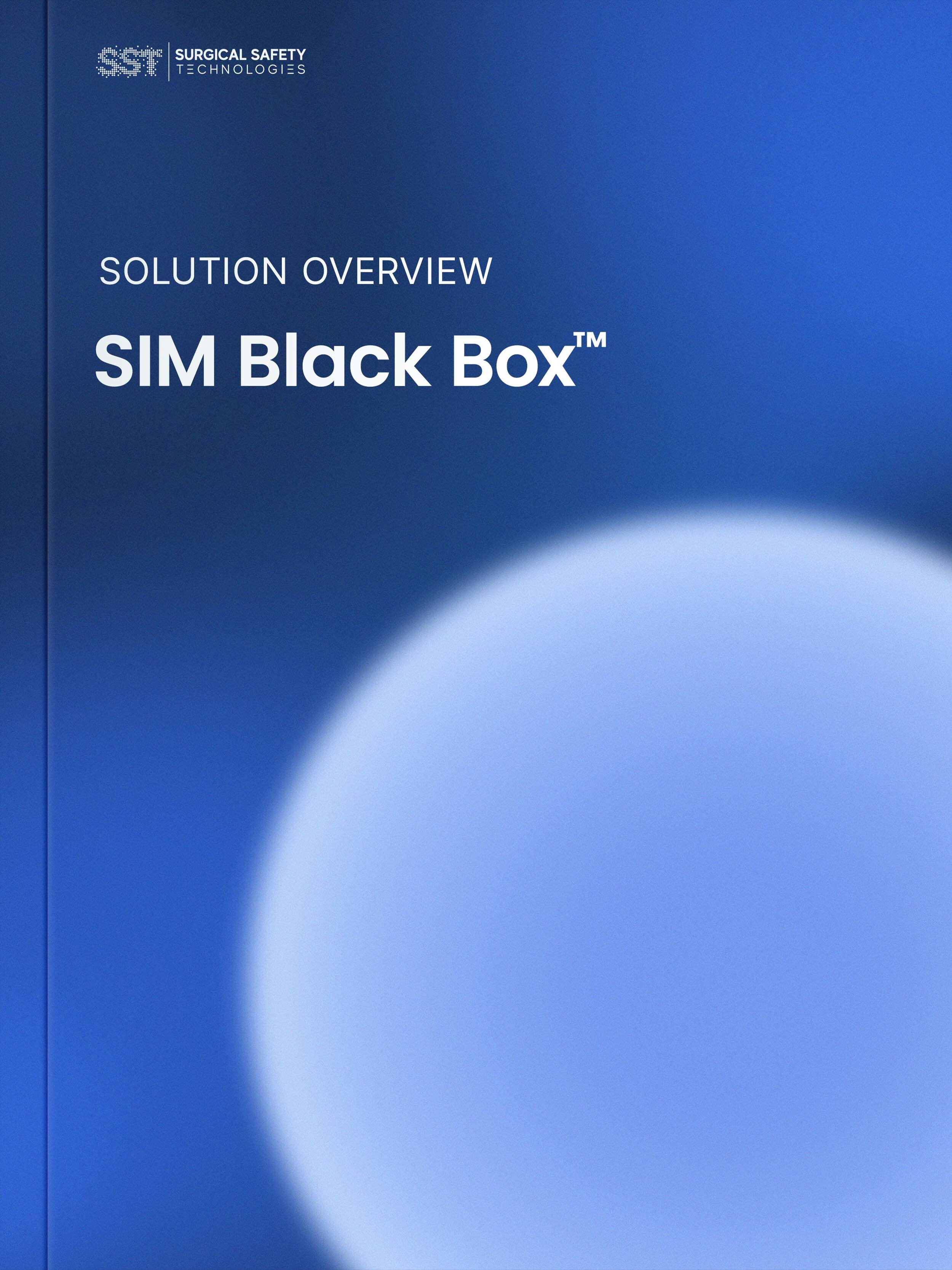 SIM Black Box  product overview cover