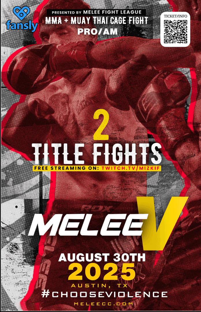 MELEE COMBAT CHAMPIONSHIP 5 poster