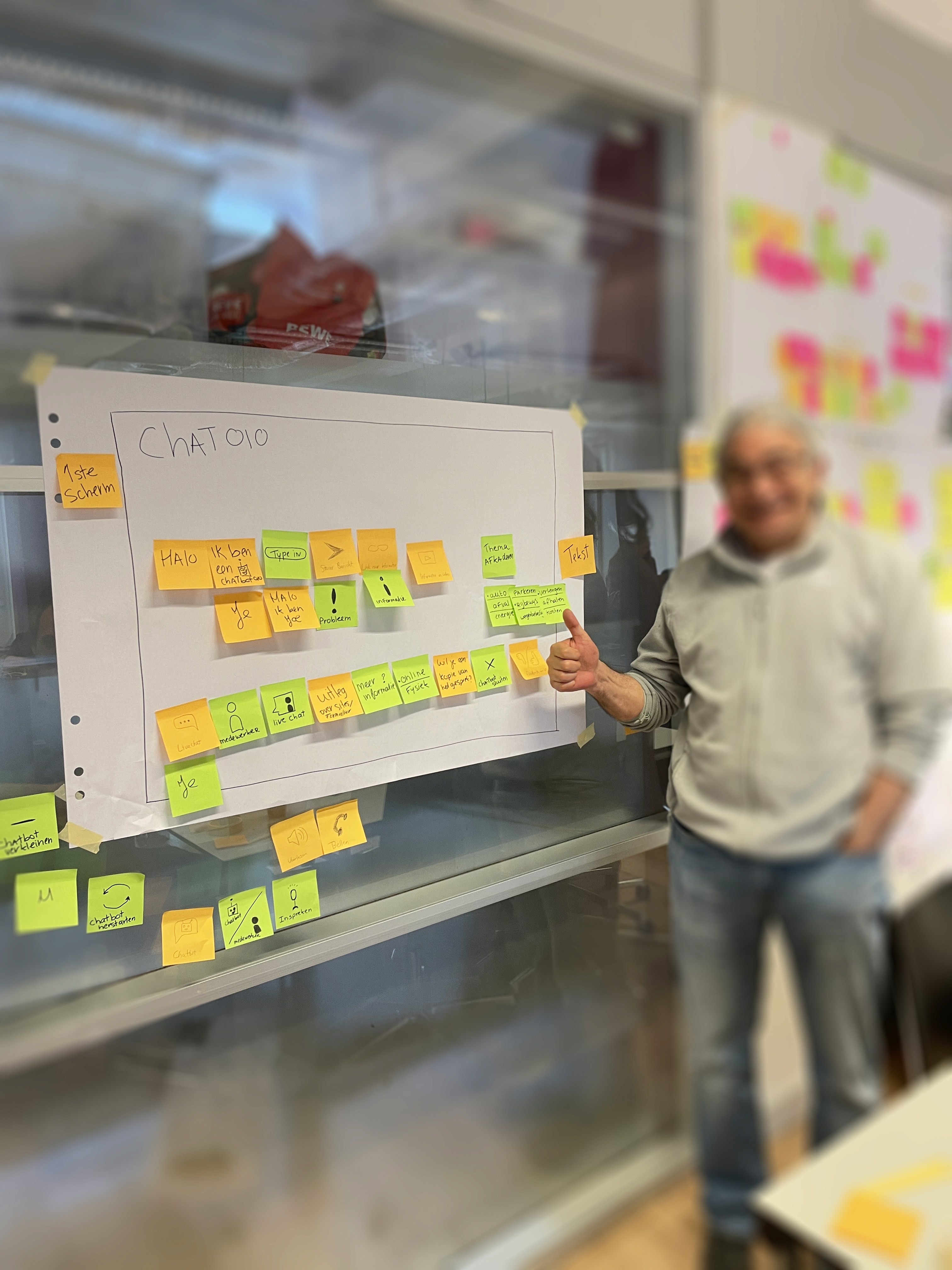 Co-creation with experience expert