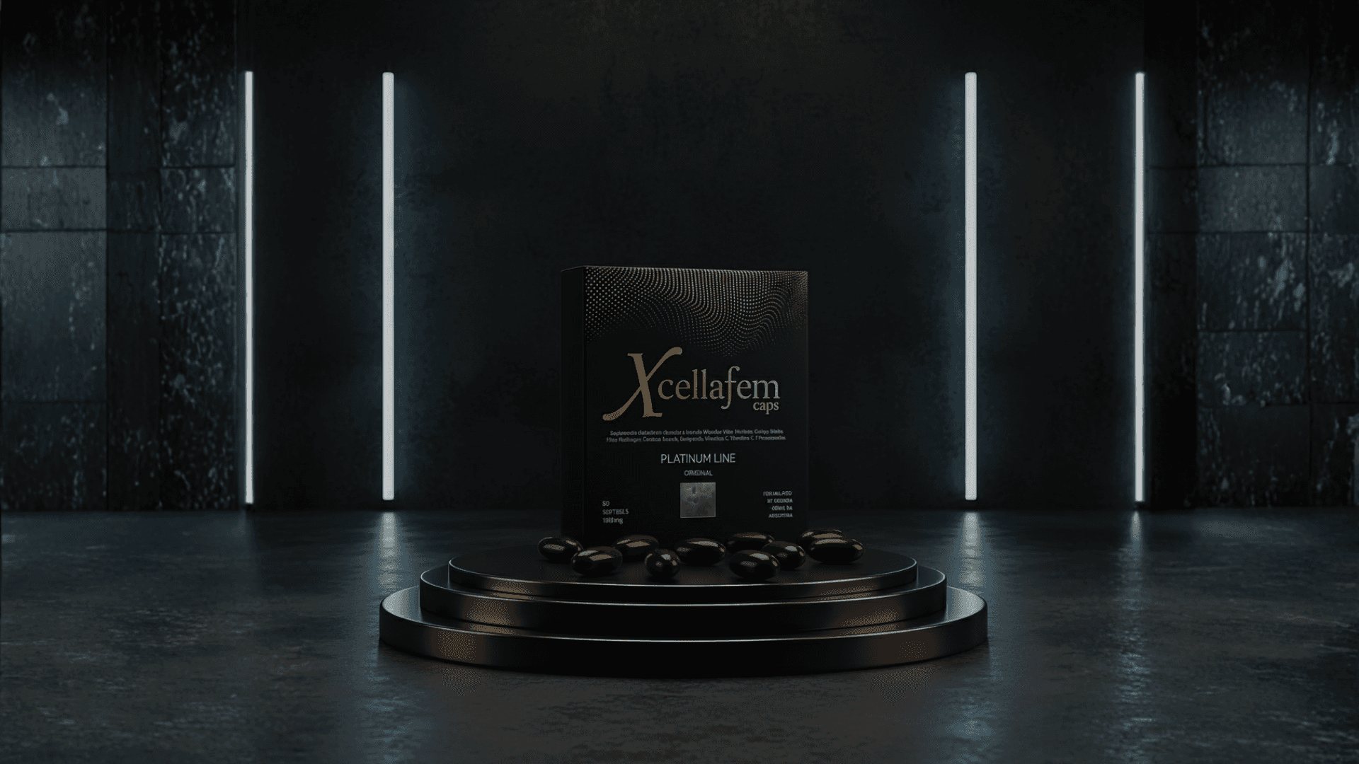 a blue speaker with a wire attached to it