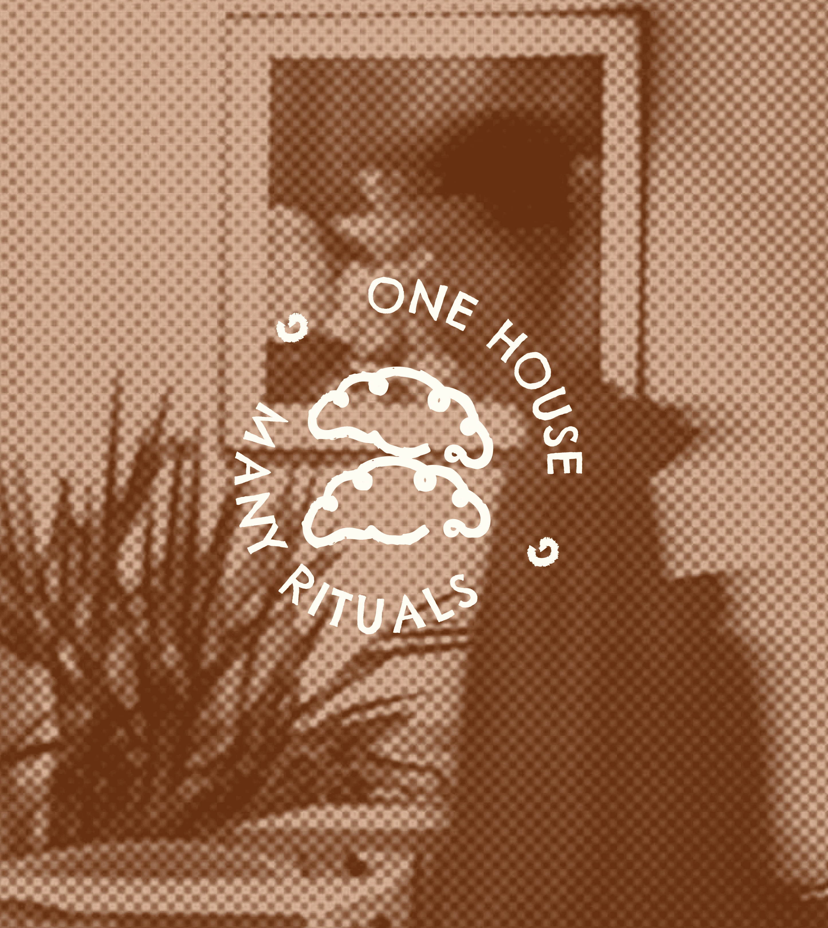 House of Croissants visual identity character illustration