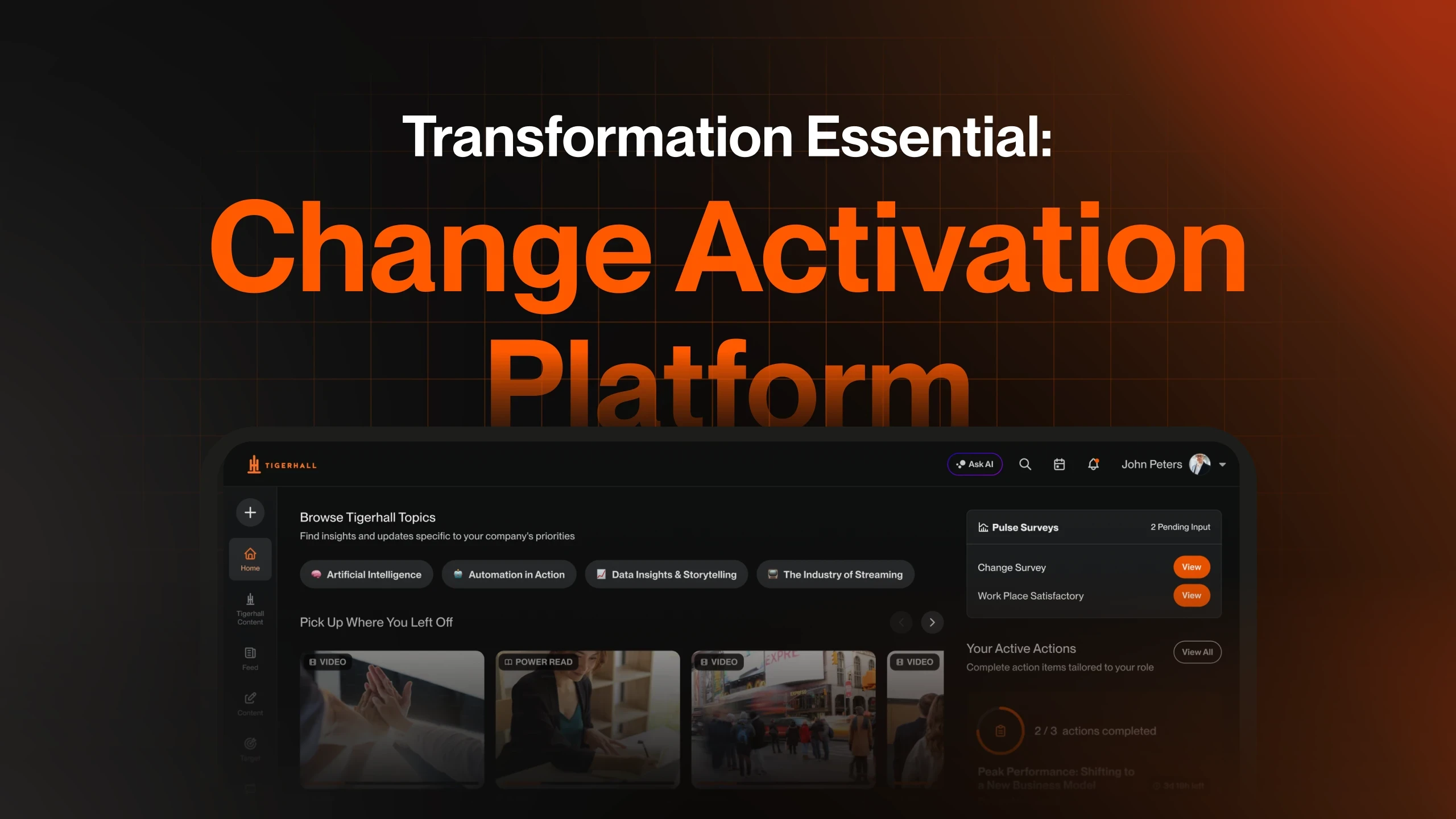 By 2027, Every Successful Transformation Will Run on a Change Activation Platform