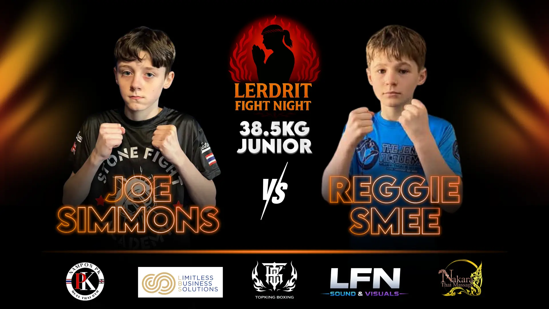 Joe Simmons vs Reggie Smee | Lerdrit Fight Night