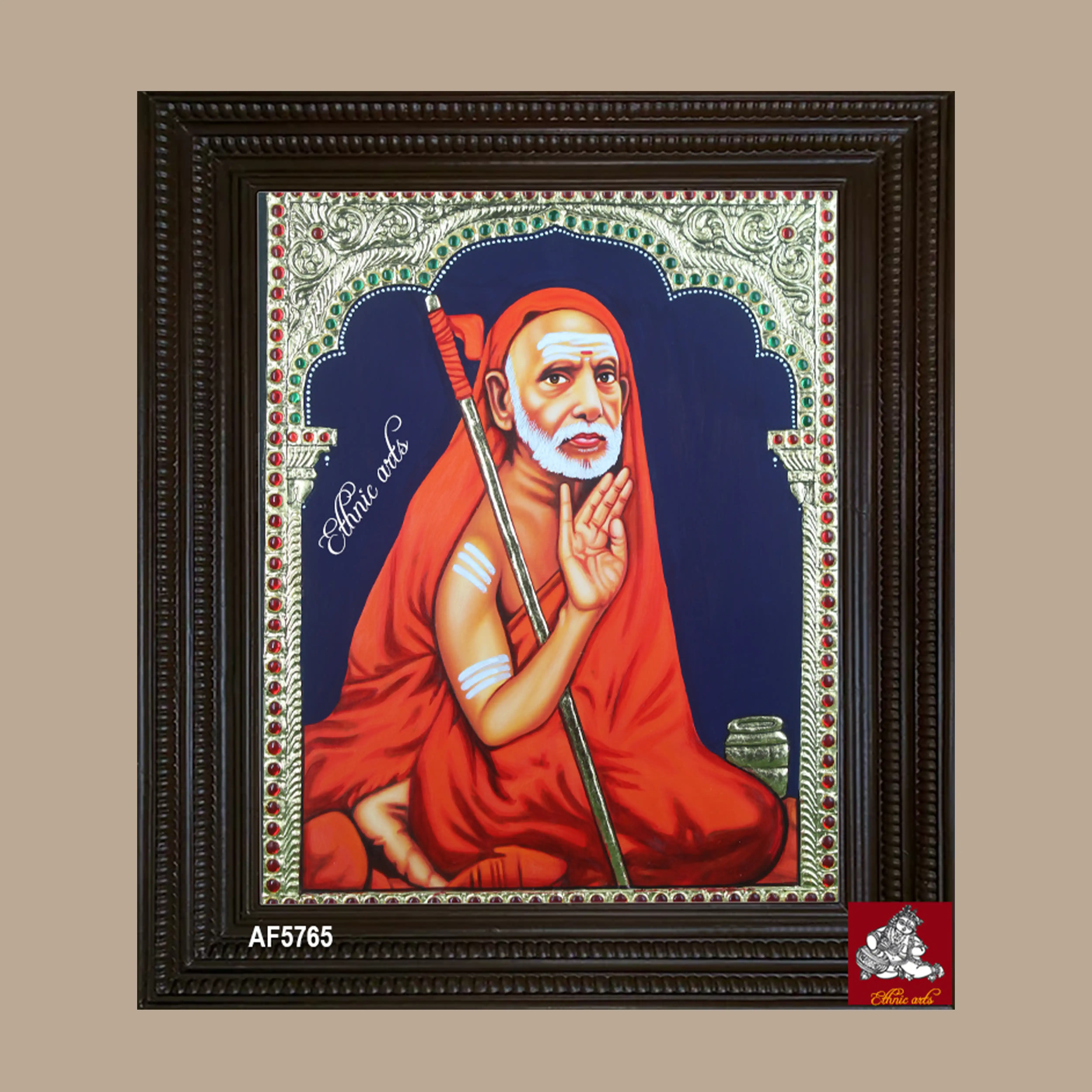 Kanchi Mahaperiyava Tanjore Painting