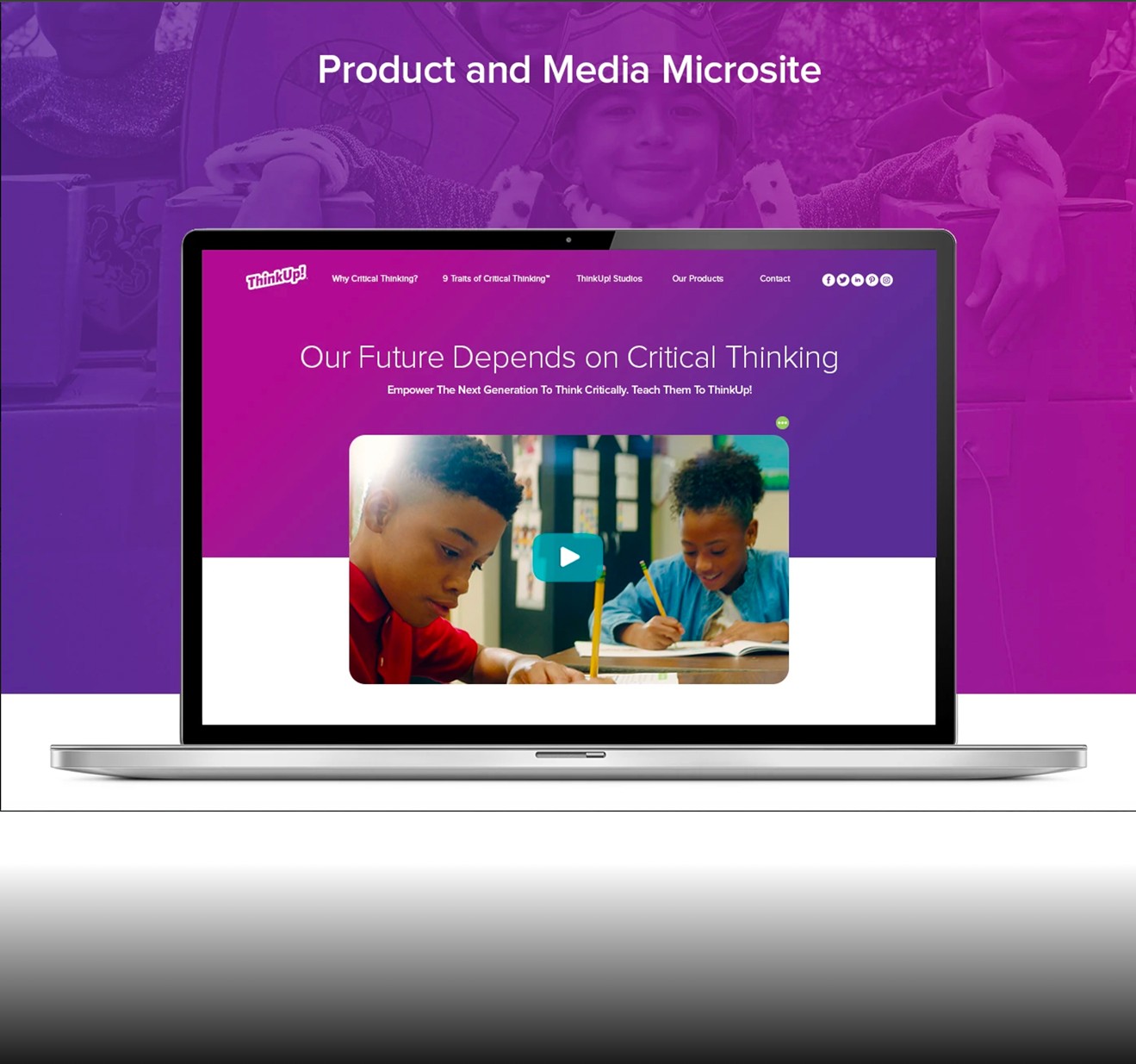 ThinkUp! Microsite