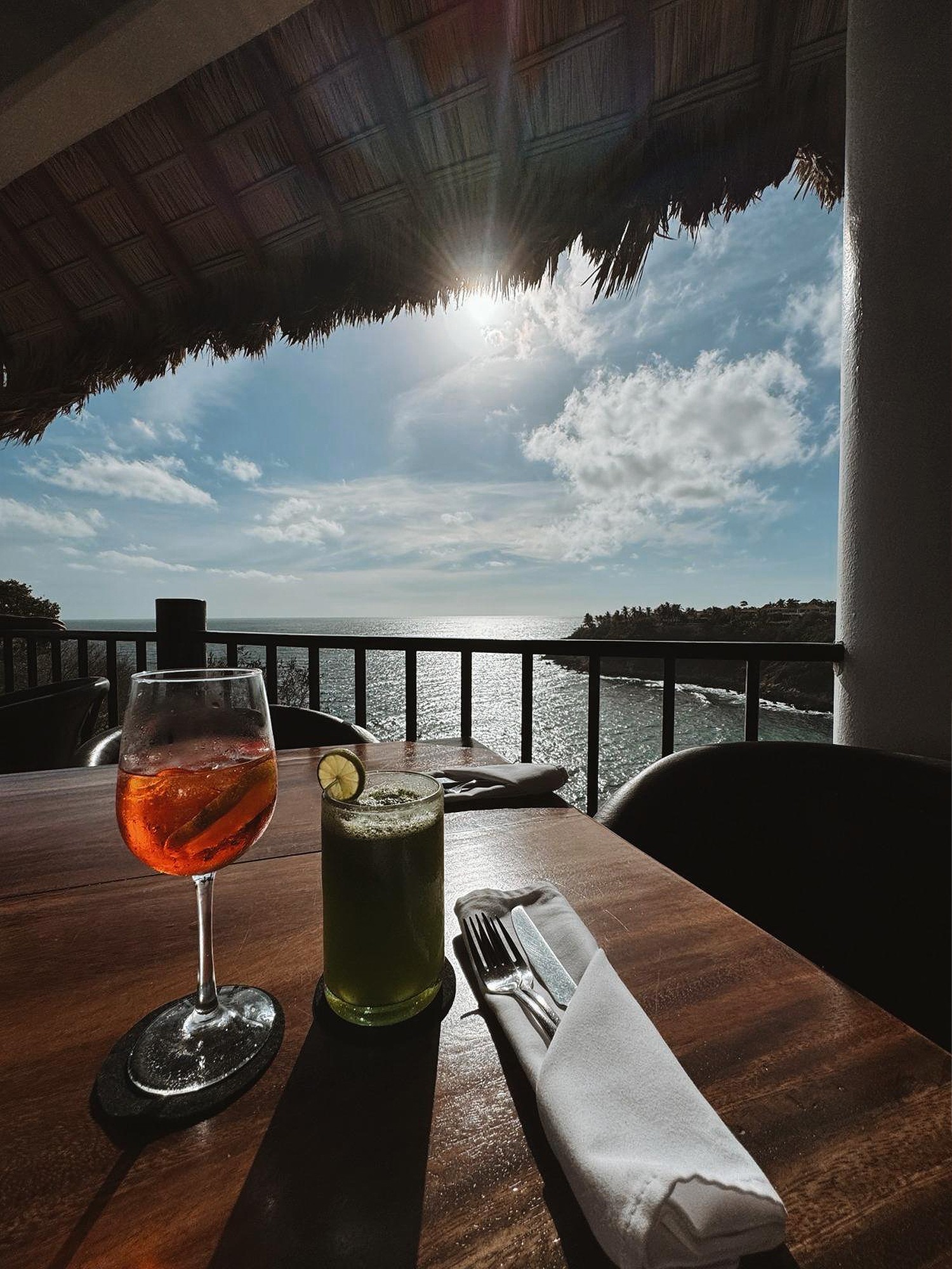 El Espadin TikTok restaurant in Puerto Escondido, Mexico