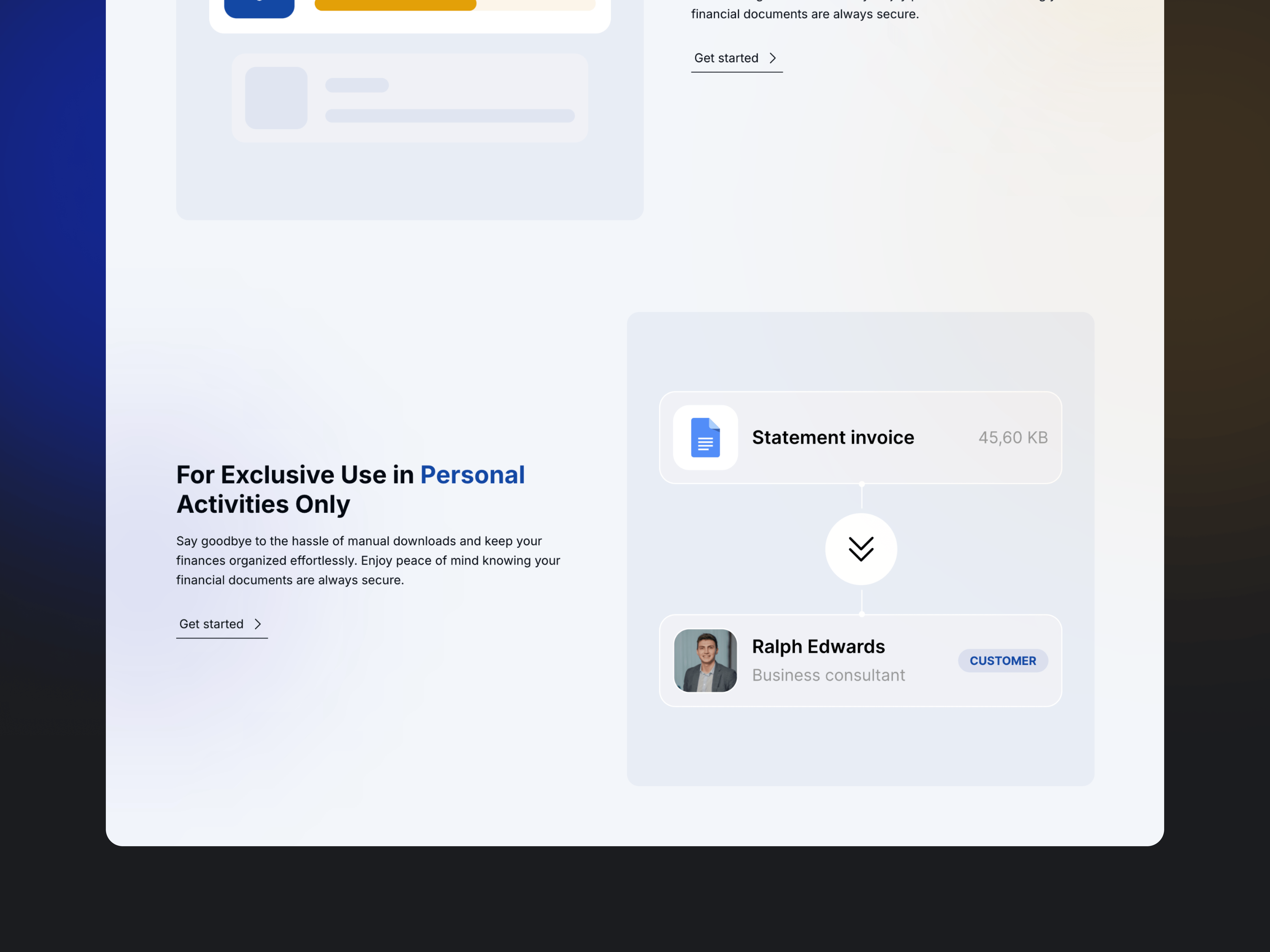 InCloud Framer template product