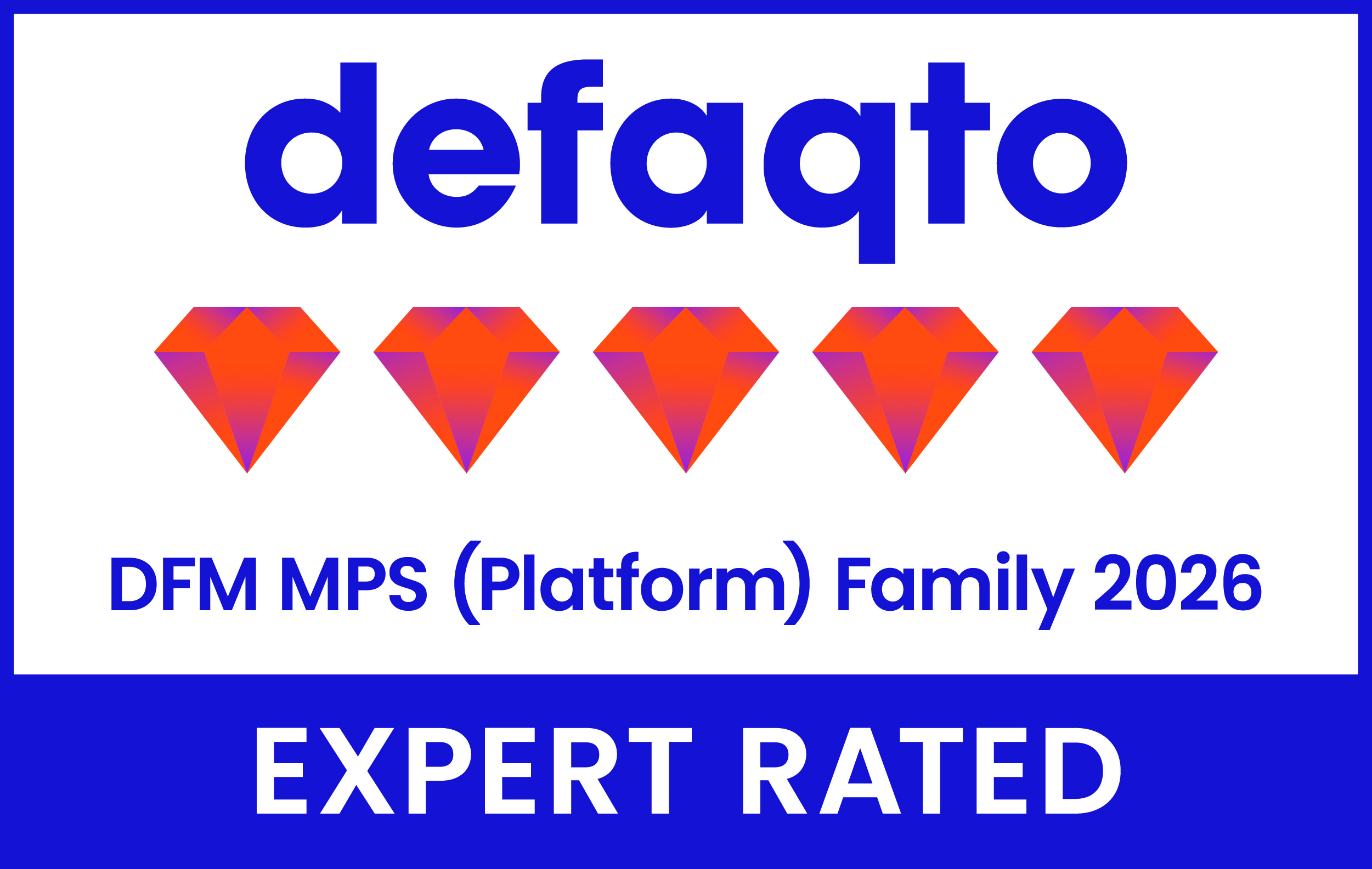 P1 Defaqto DFM MPS platform Expert Rated