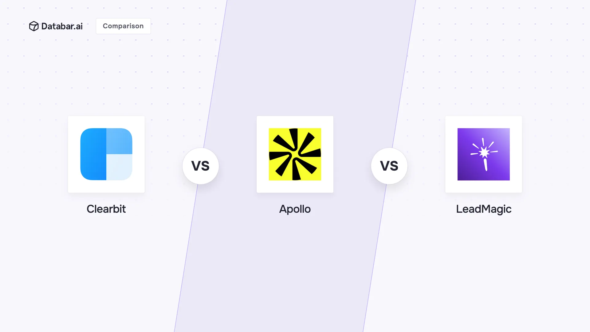 Clearbit vs Apollo vs LeadMagic for Company Enrichment
