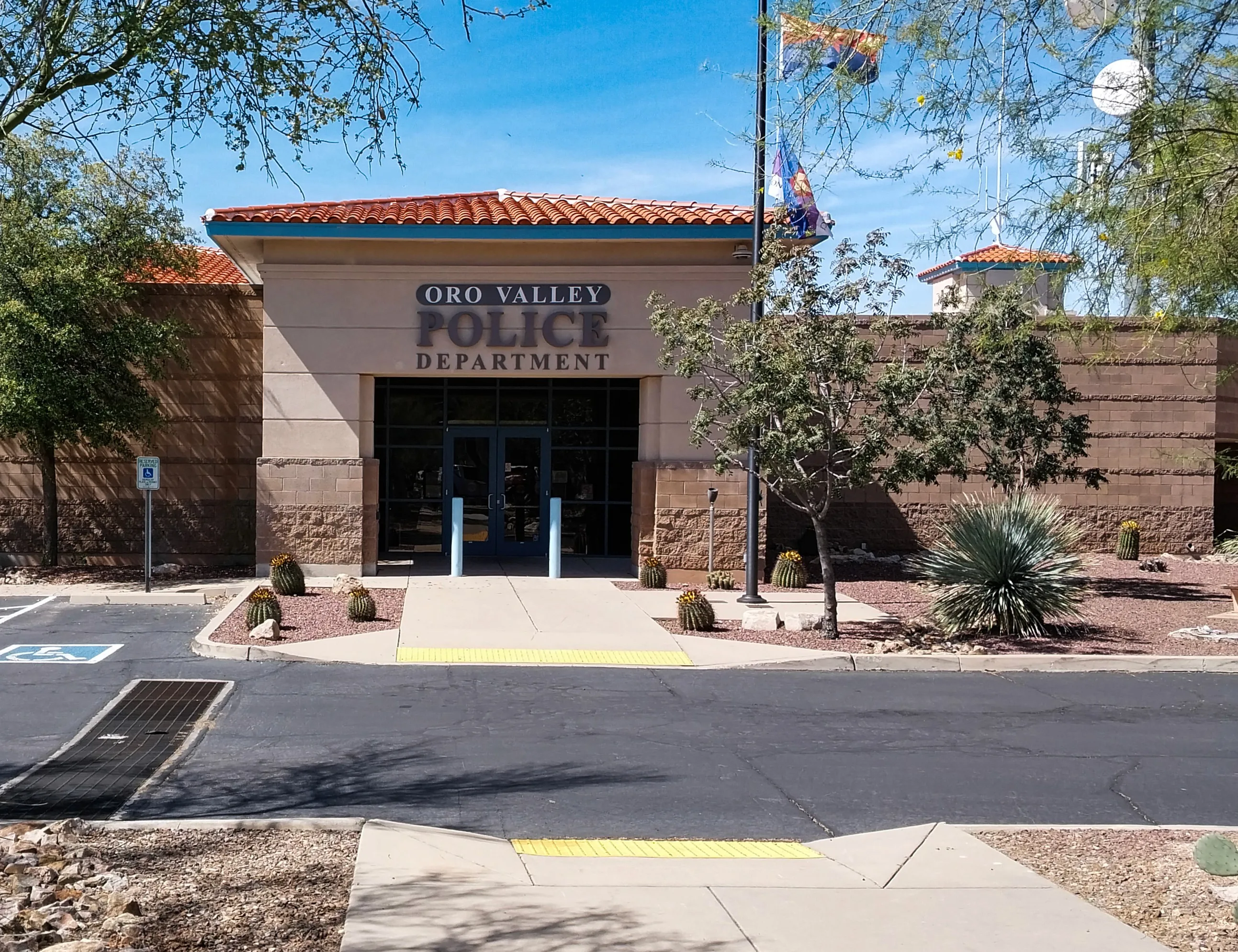 Current Oro Valley Police Department Headquarters