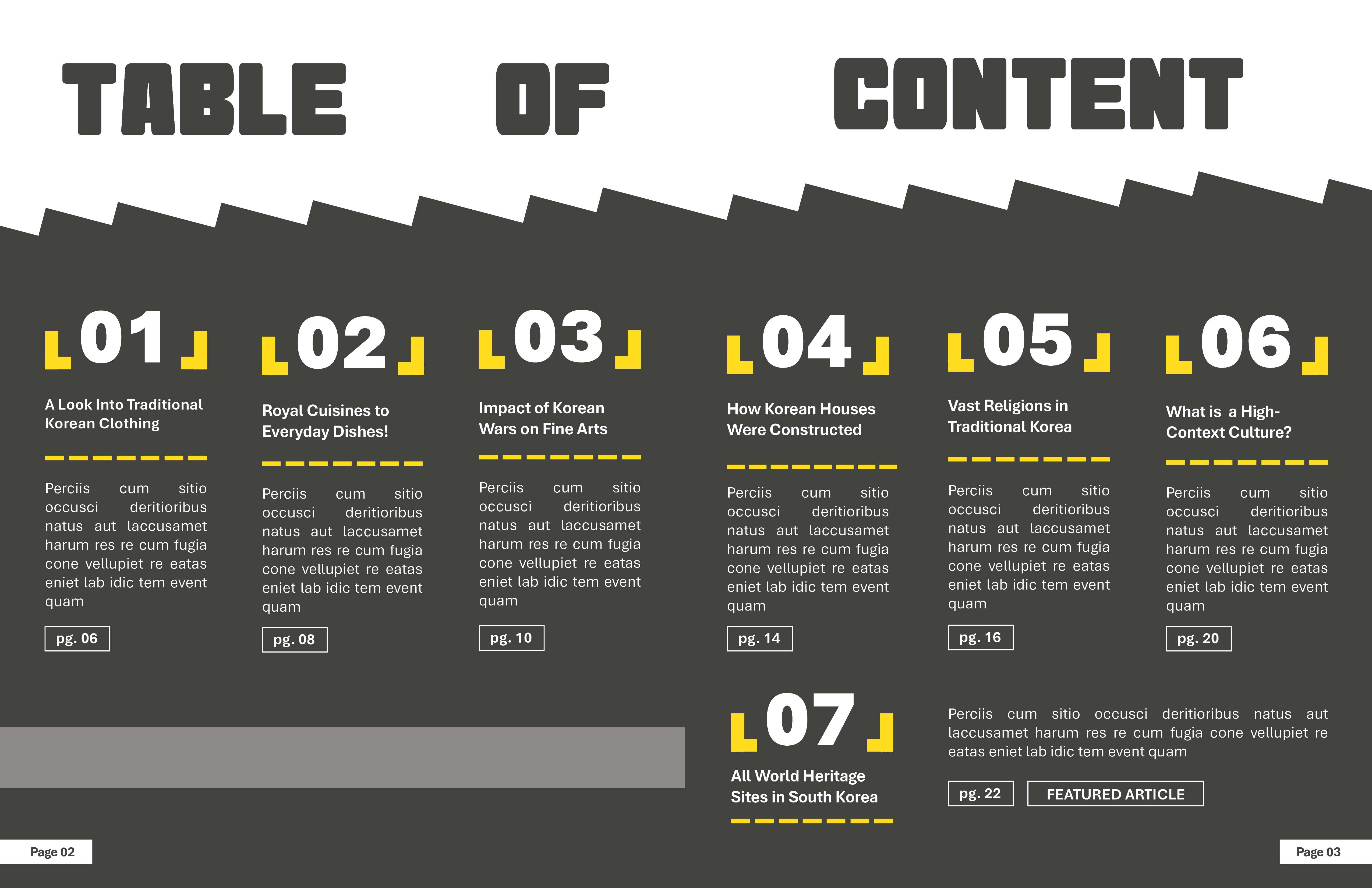 Let Learn Magazine - design detail