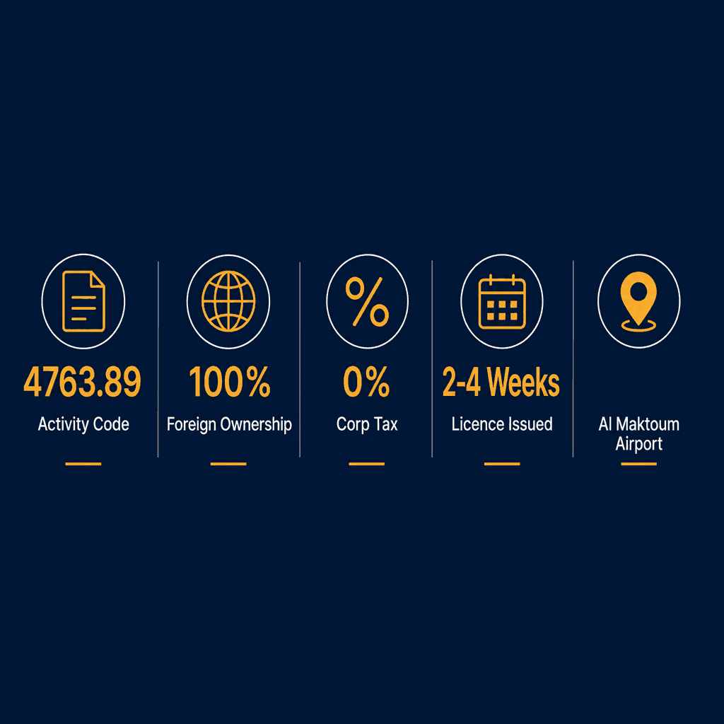 Infographic: Hunting?Requisites Trading License in Dubai: Cost and Requirements