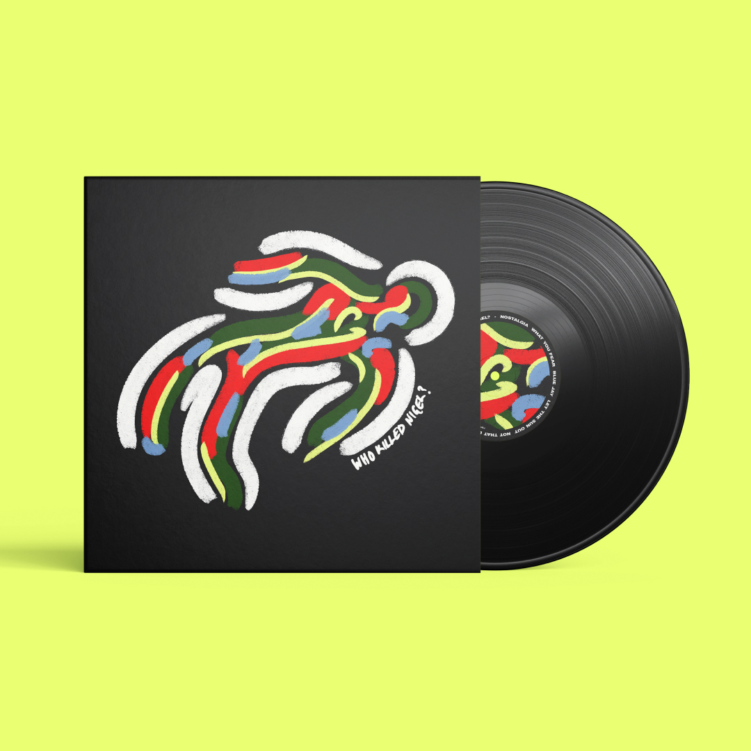 Album cover designed for Lot. 12's "Who Killed Nigel" EP.