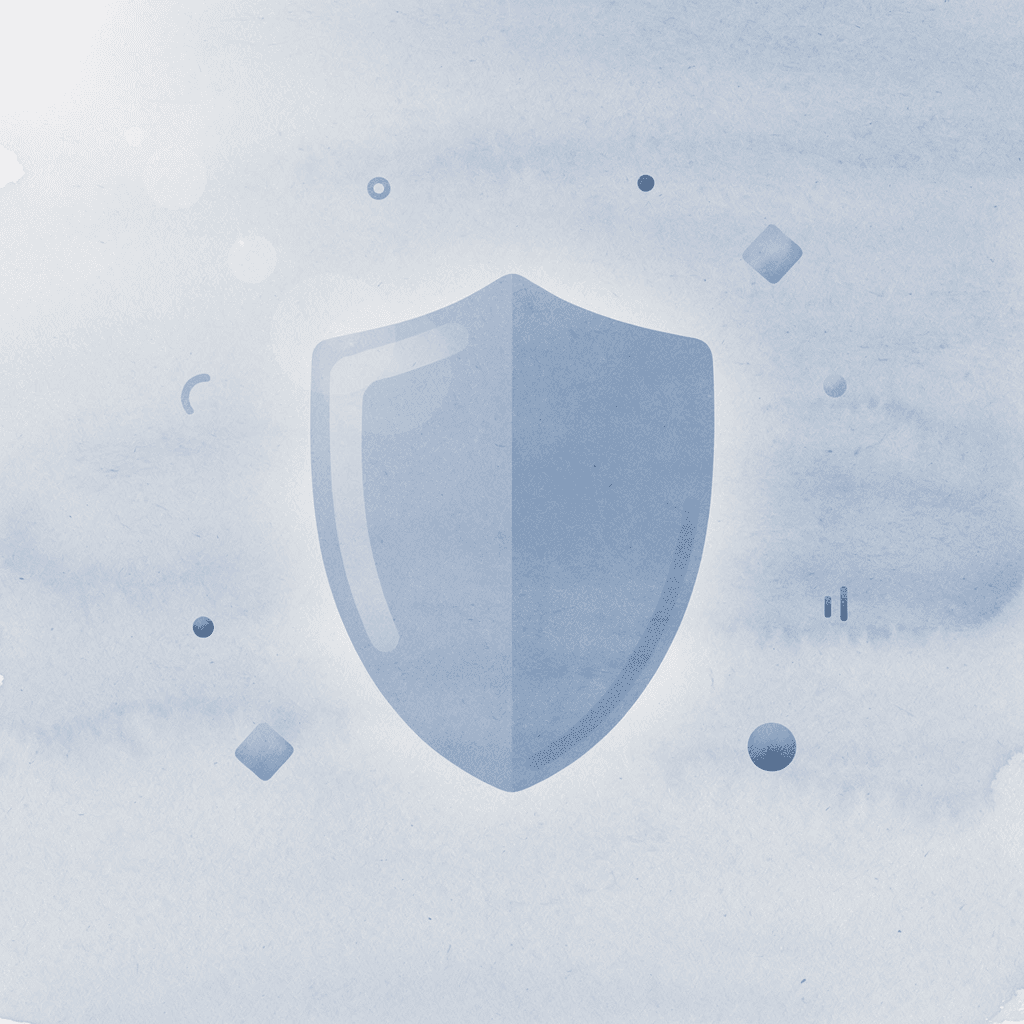 Shield icon representing sustainable trading protection
