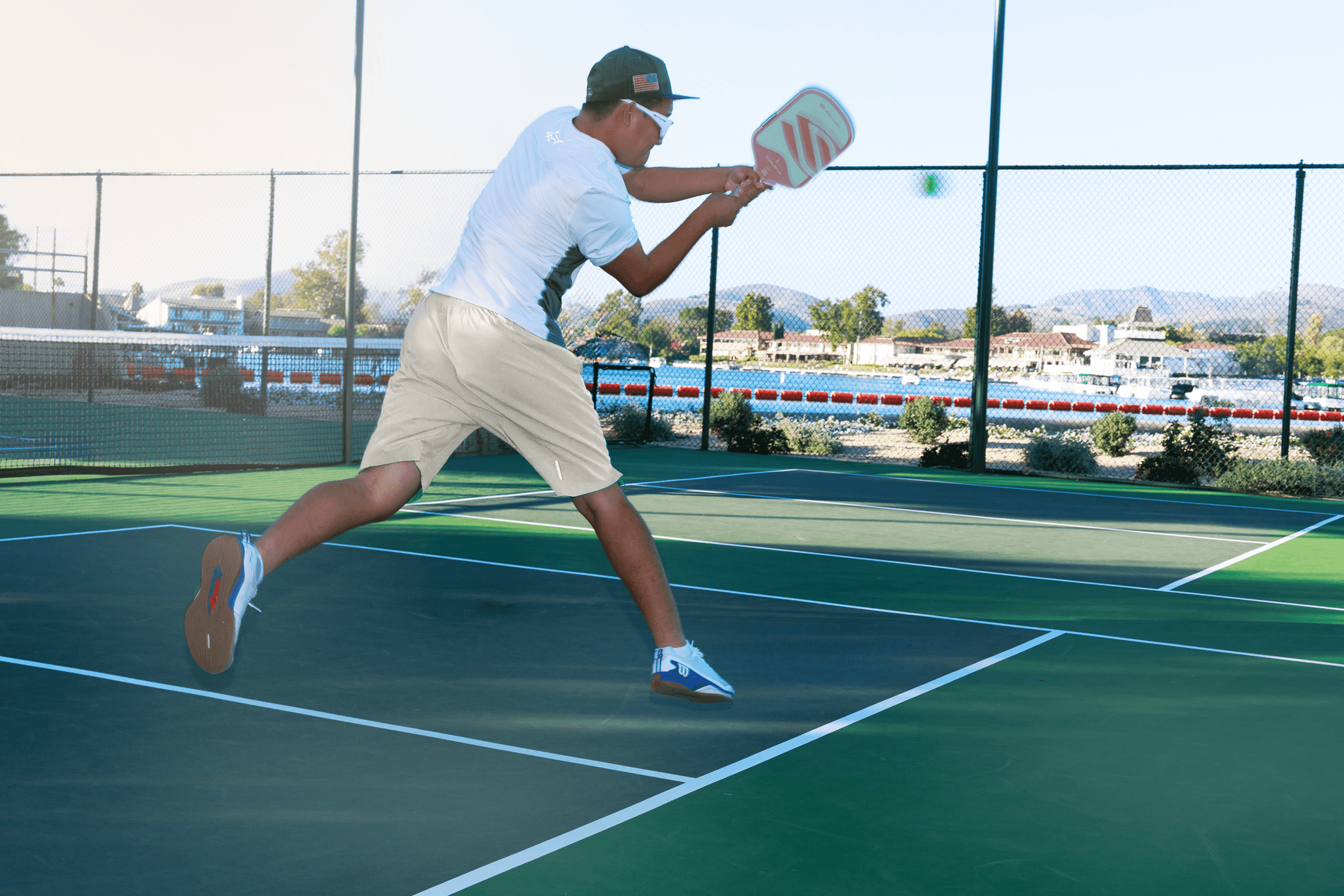 Pickleball player