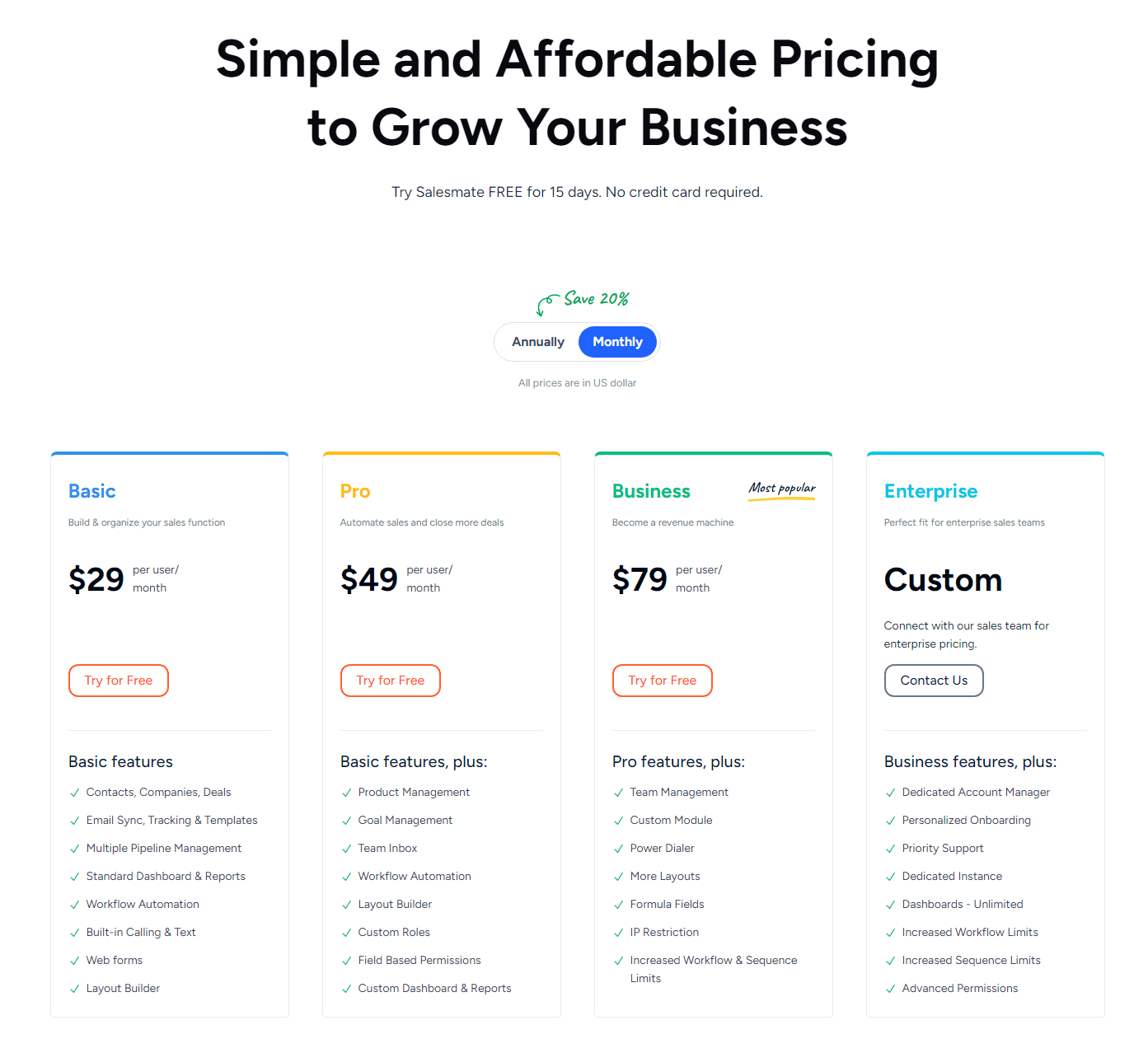 Salesmate Pricing