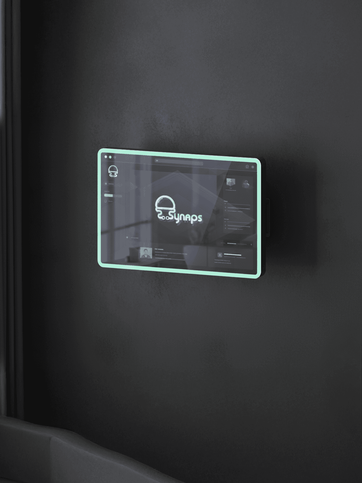 Adsh's website mockup