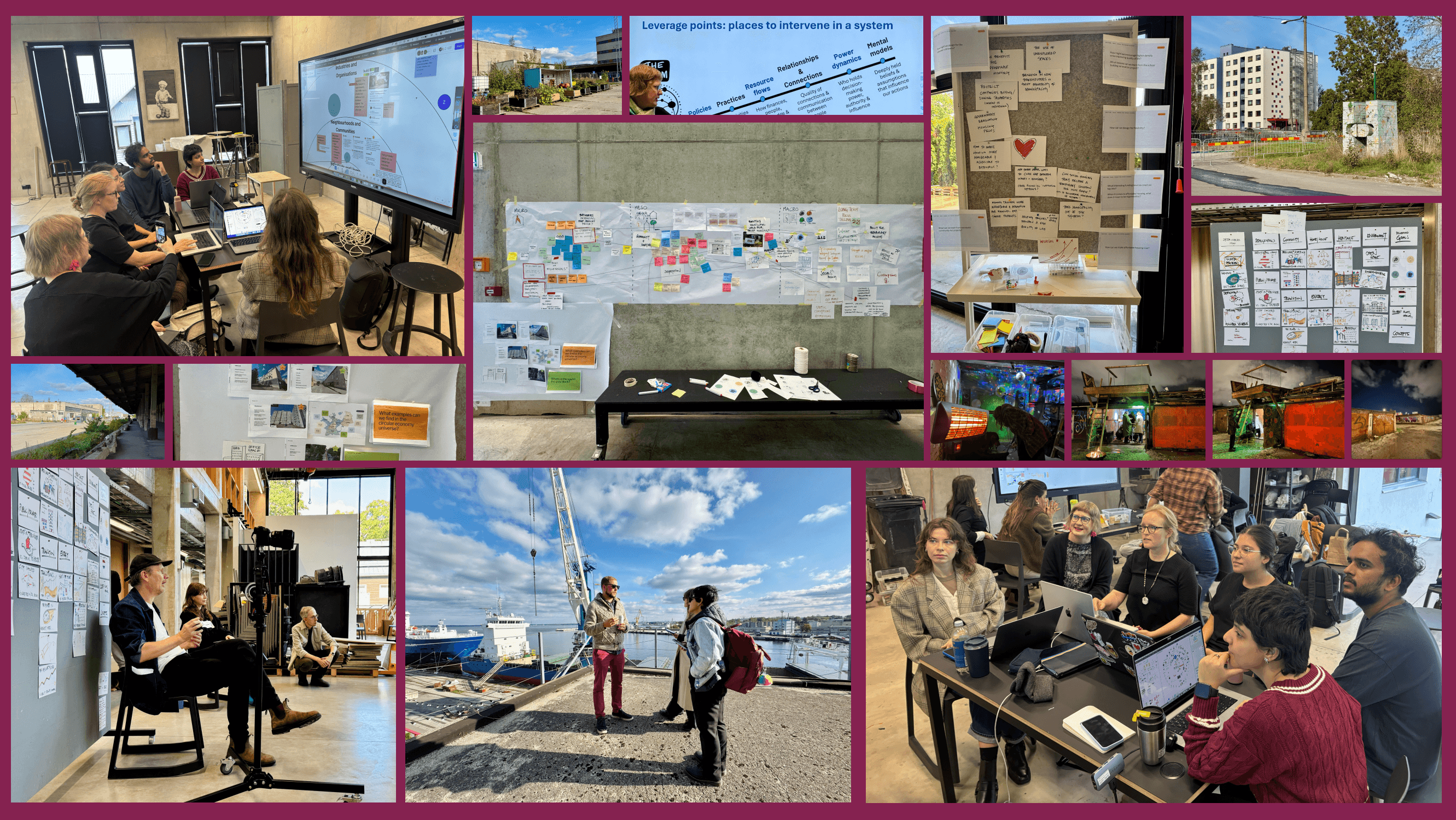 From stakeholder interviews and co-design workshops to system mapping and the final EKA Design Showcase — a four-month process of research, collaboration, and systemic thinking brought to life.