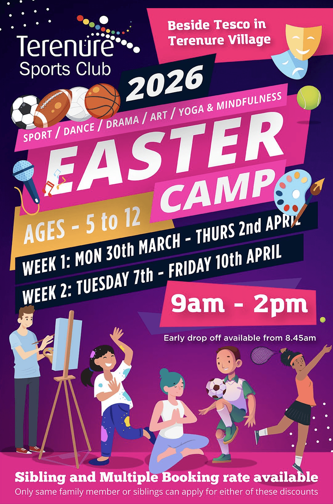 Easter Camp 2026 poster 