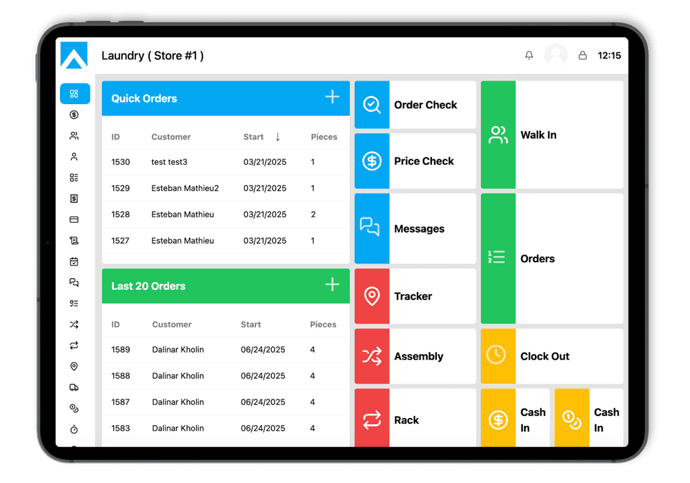 Screenshot of Notion template homepage