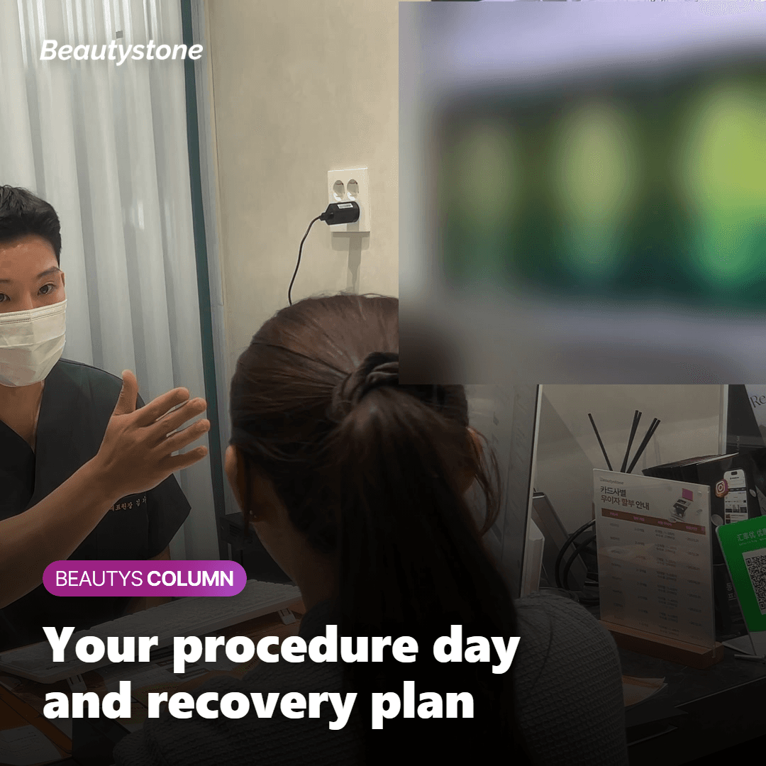 A calm procedure day and recovery routine for a patient on long-term medication