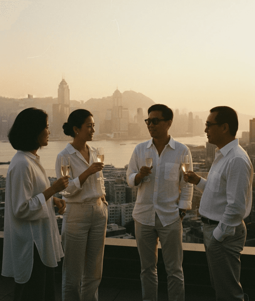 Exterior view of the Royal Hong Kong Club, the primary host venue for Genesis Festival.