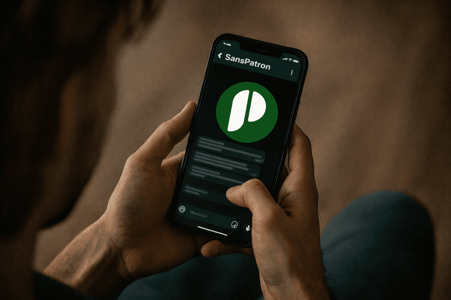 Office discussion scene