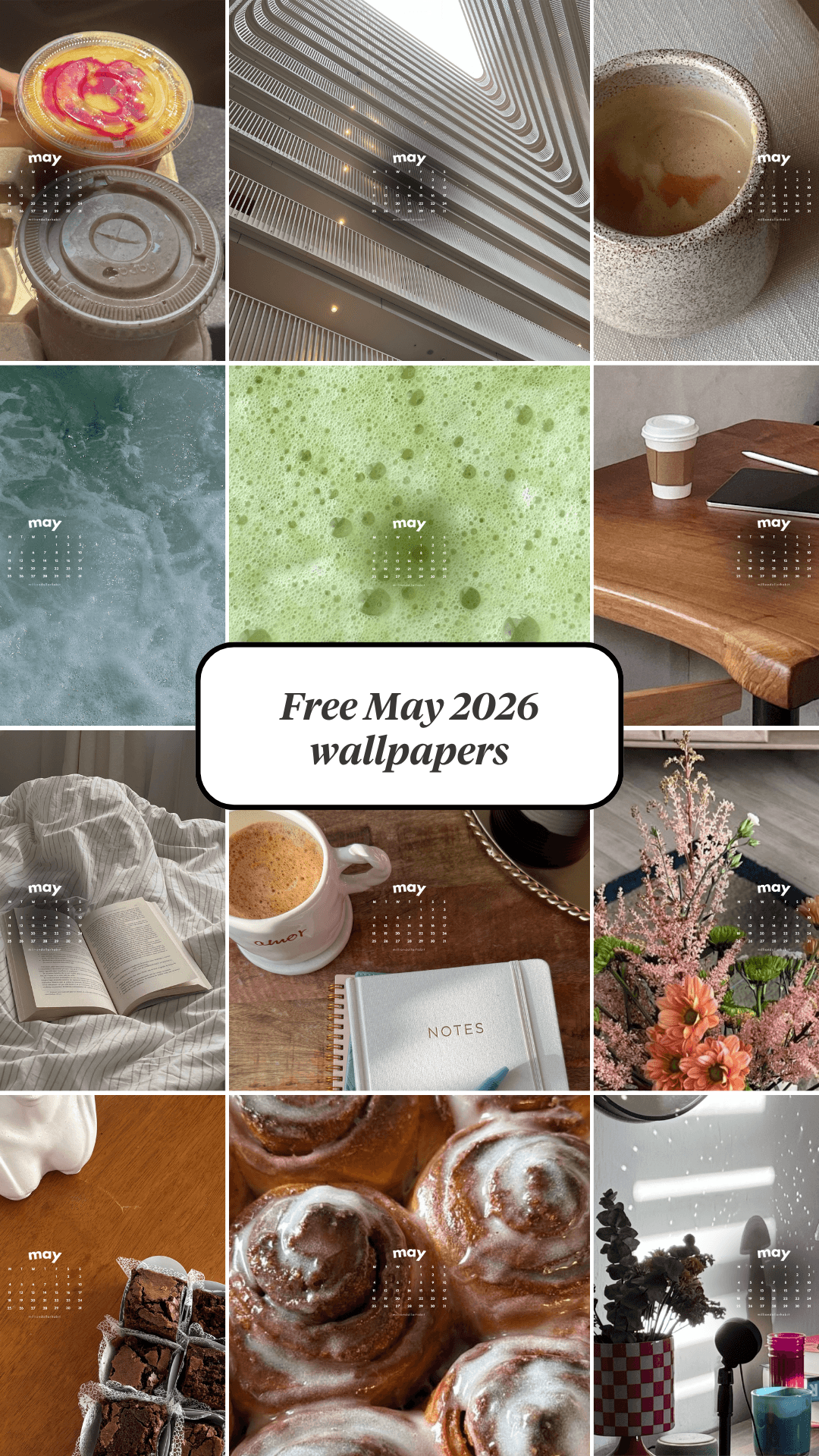 December 2025 wallpapers on desktop, iPad and phone, coordinating minimal tech