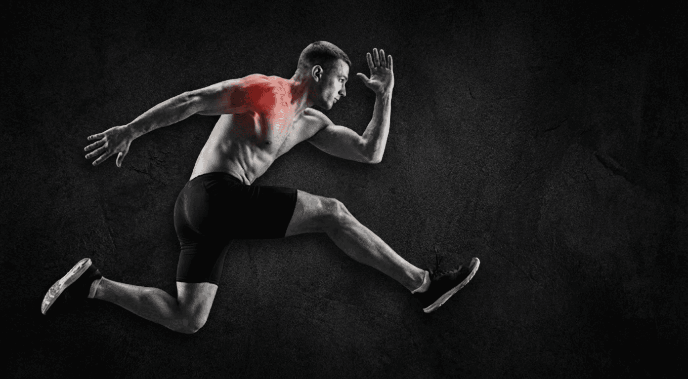 A serene outdoor lounge area with two chairs surrounded by lush greenery and natural light streaming in.