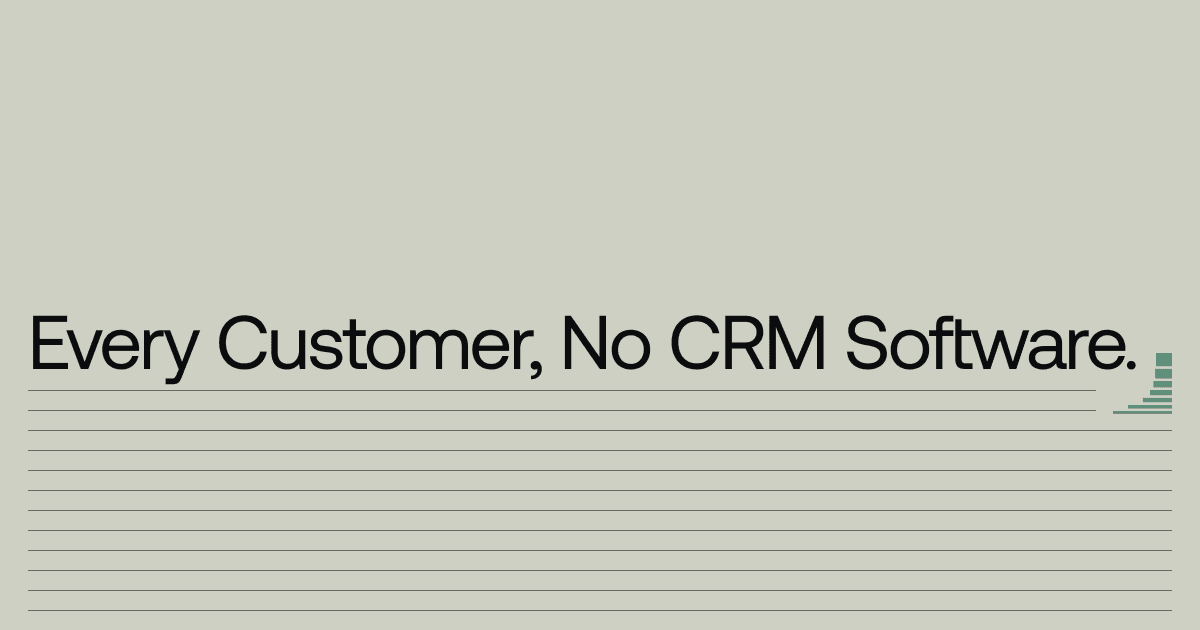 Waxell Connect blog: Every Customer, No CRM Software