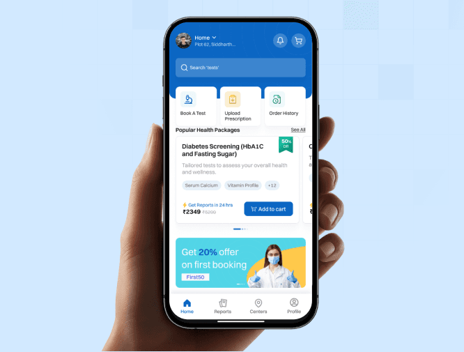 Human hand holding smartphone and screen have suvarna app dashboard 
