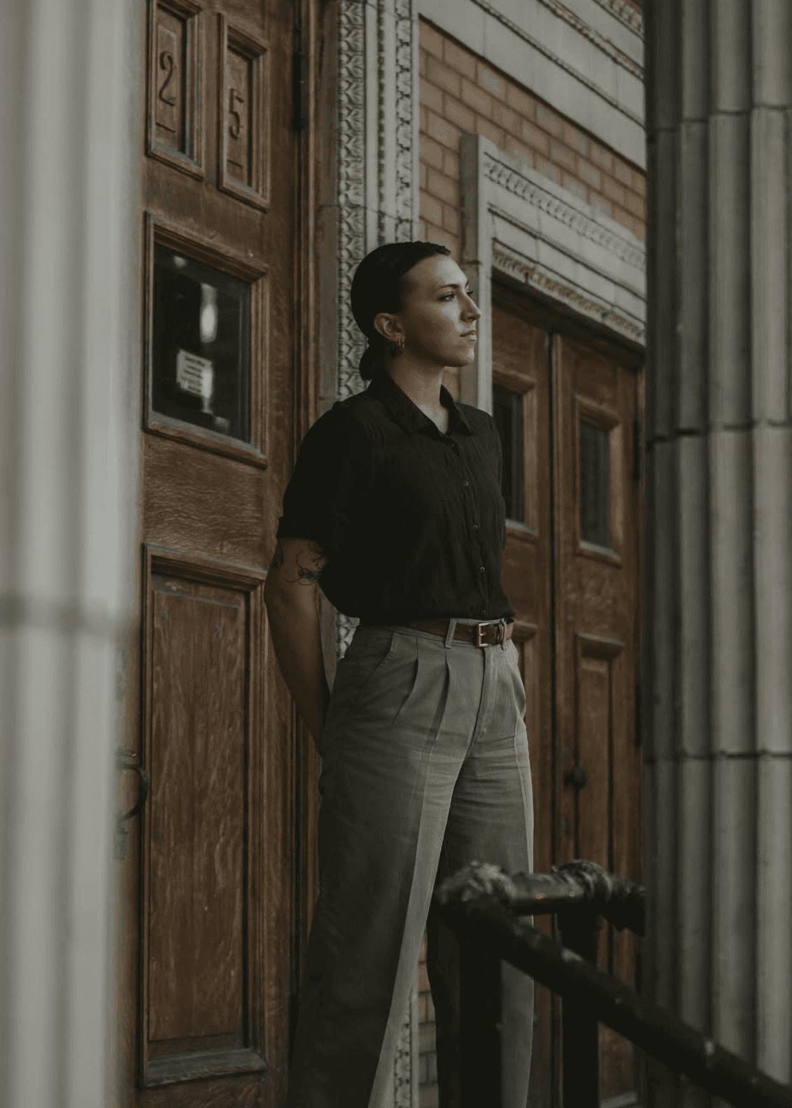 Women On Neon Background