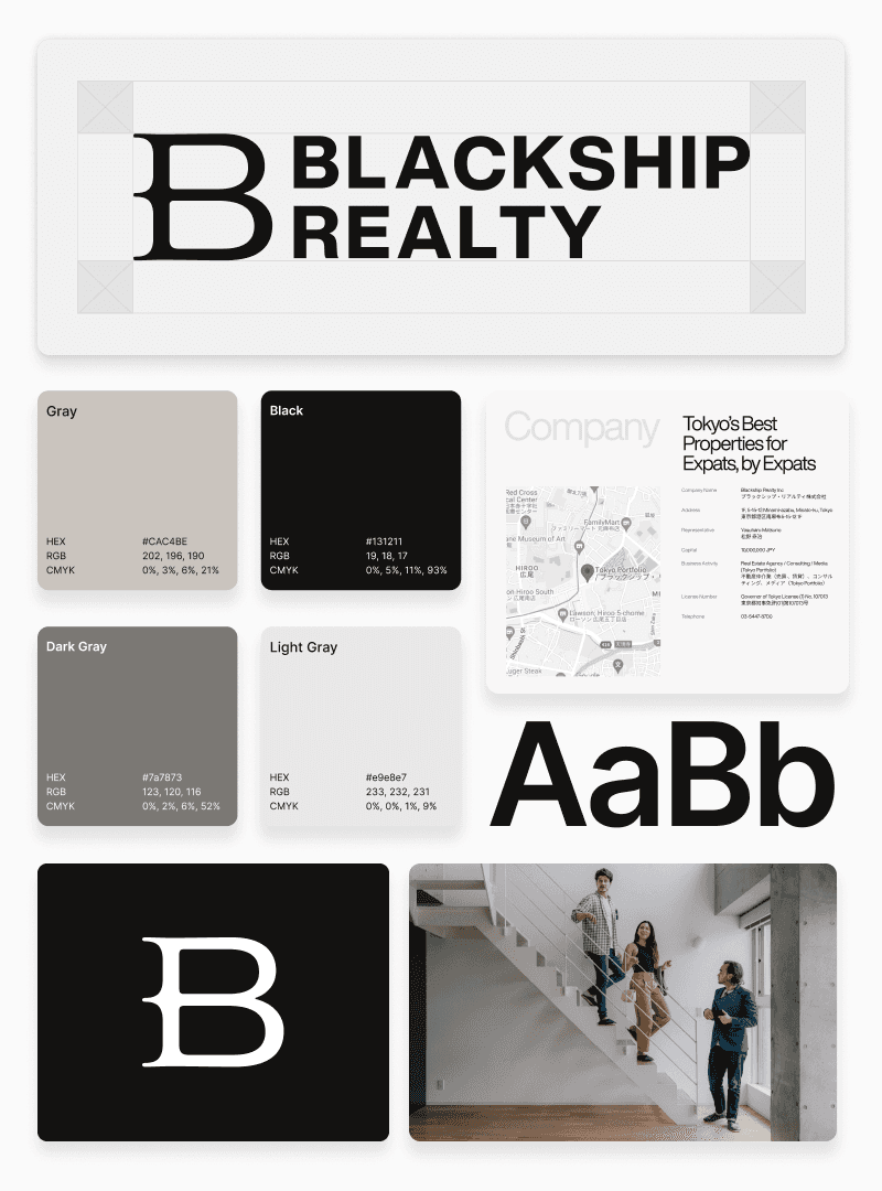 Blackship Realty corporate brand guidelines