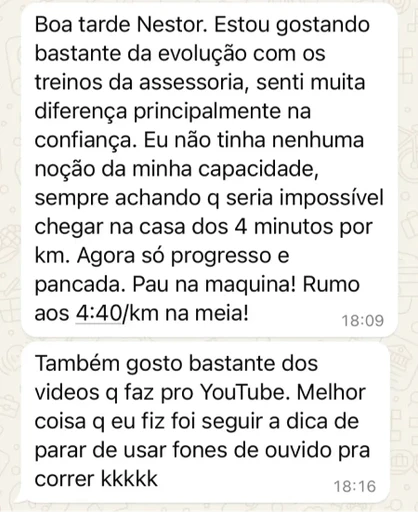 depimento de aluno da pro elite