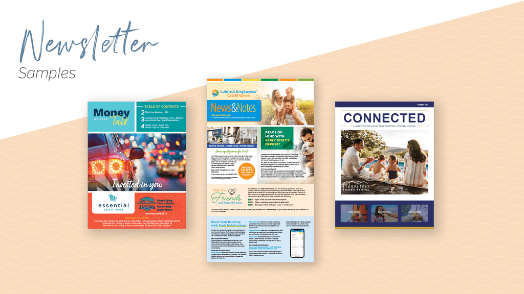 Newsletter samples