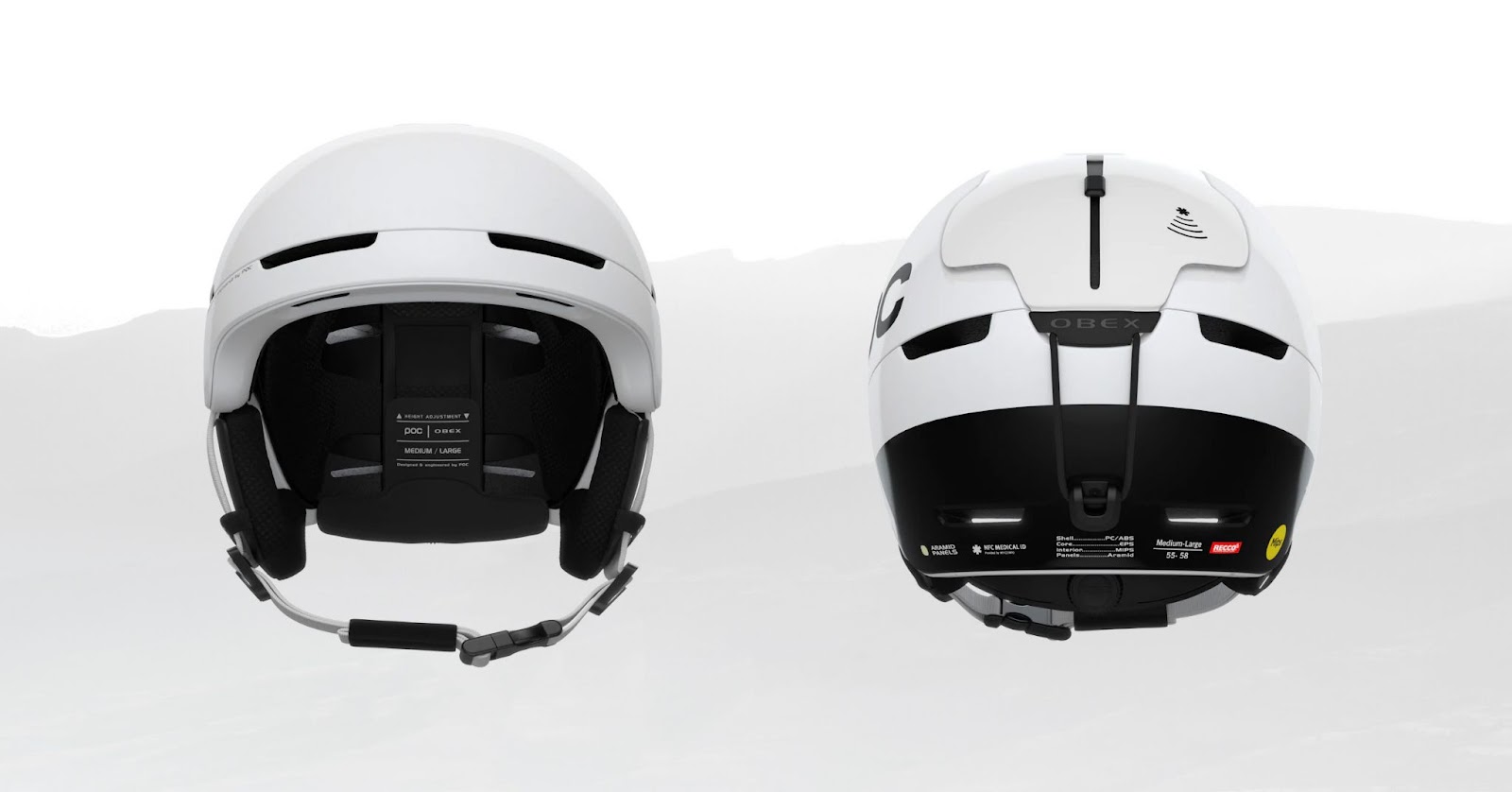 ‍Obex BC MIPS in White