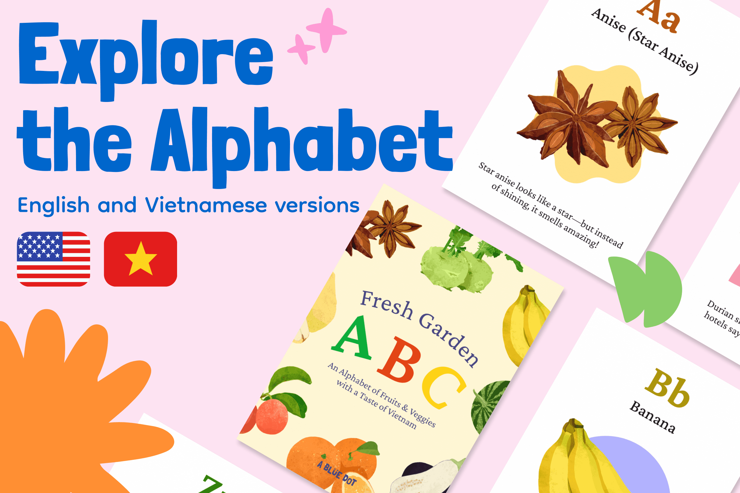 cover image of the explore the alphabet project