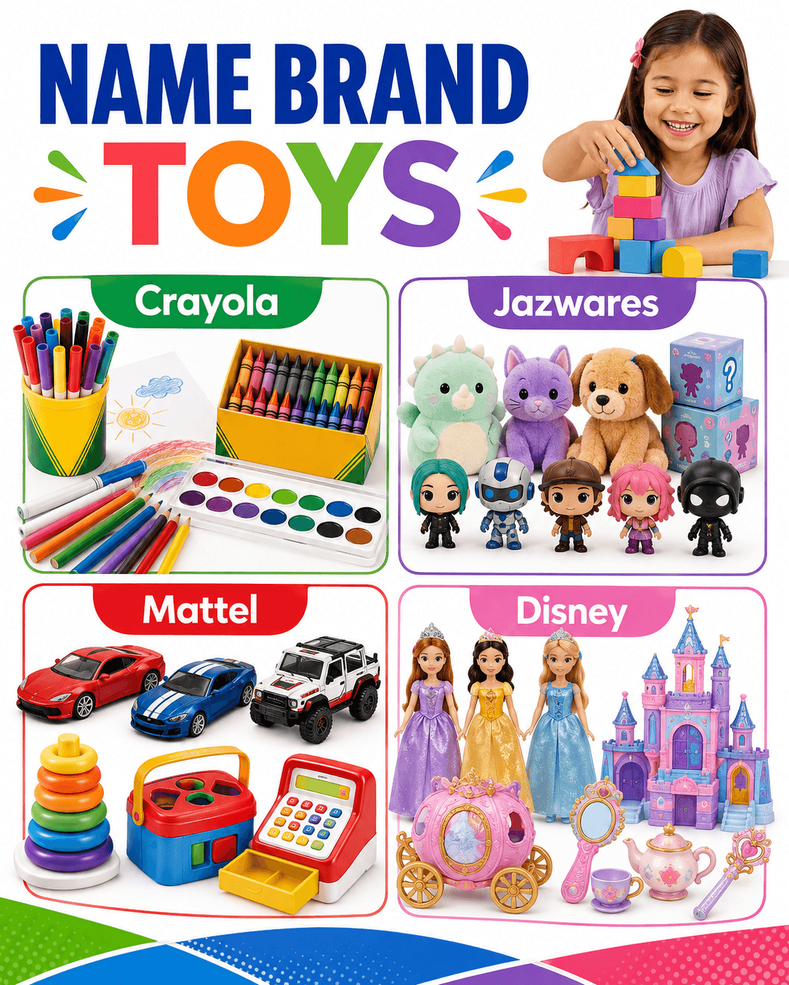 Name-Brand Toys Casepack Truckload