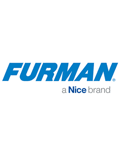 Furman Power Conditioners Logo - Blue and White